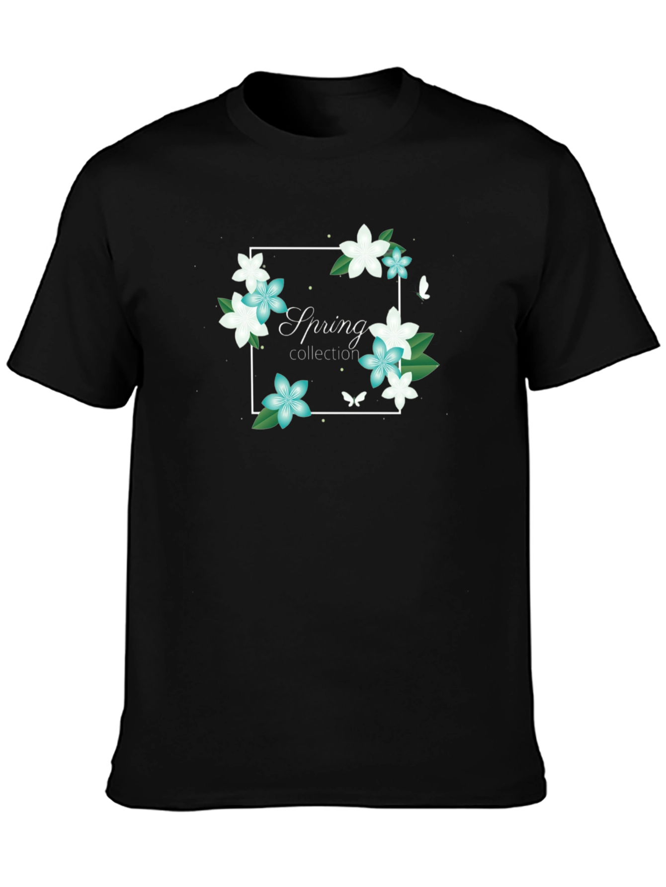 Spring Collection Black T-Shirt