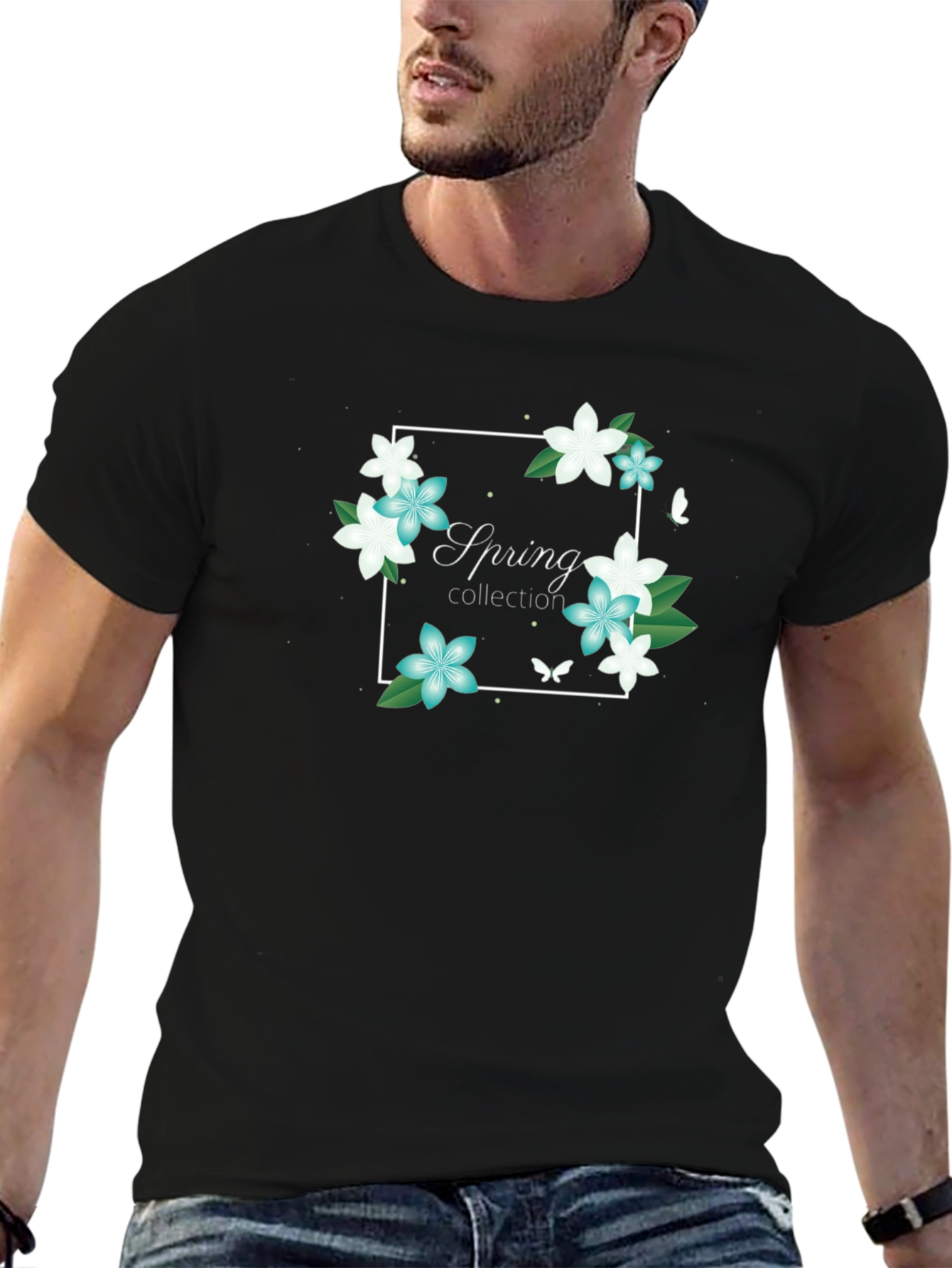 Spring Collection Black T-Shirt