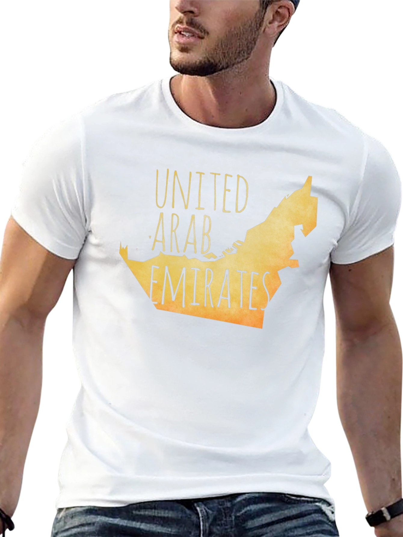 United Arab Emirates Map T-Shirt