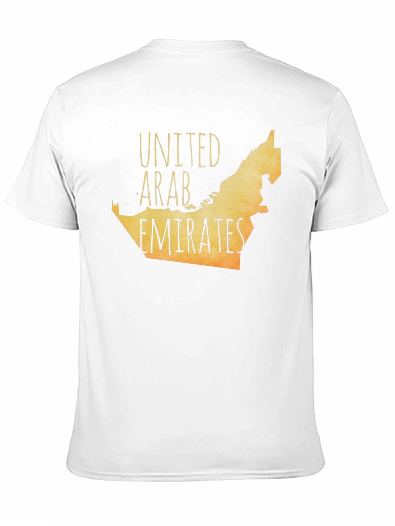 United Arab Emirates Map T-Shirt