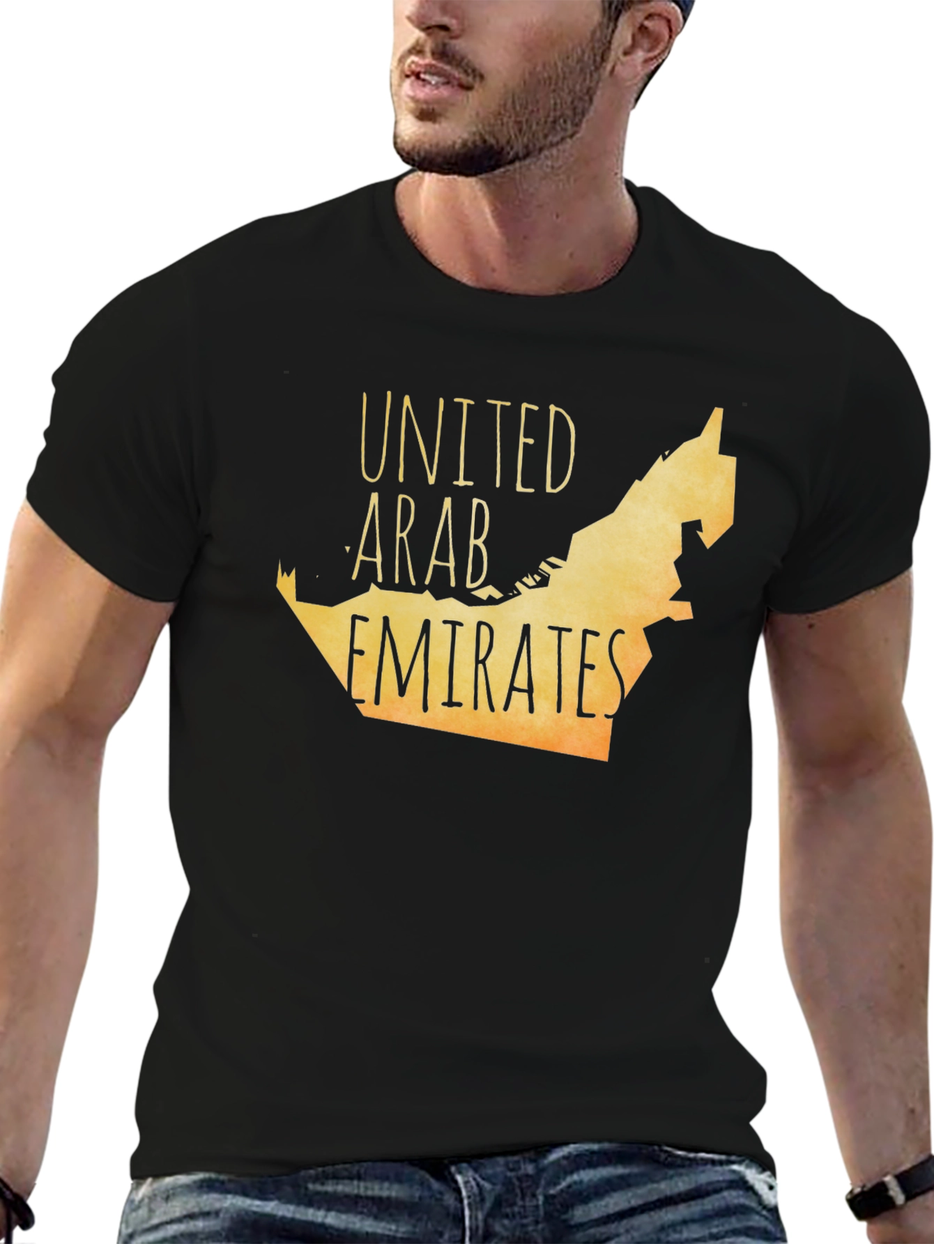 United Arab Emirates Map T-Shirt