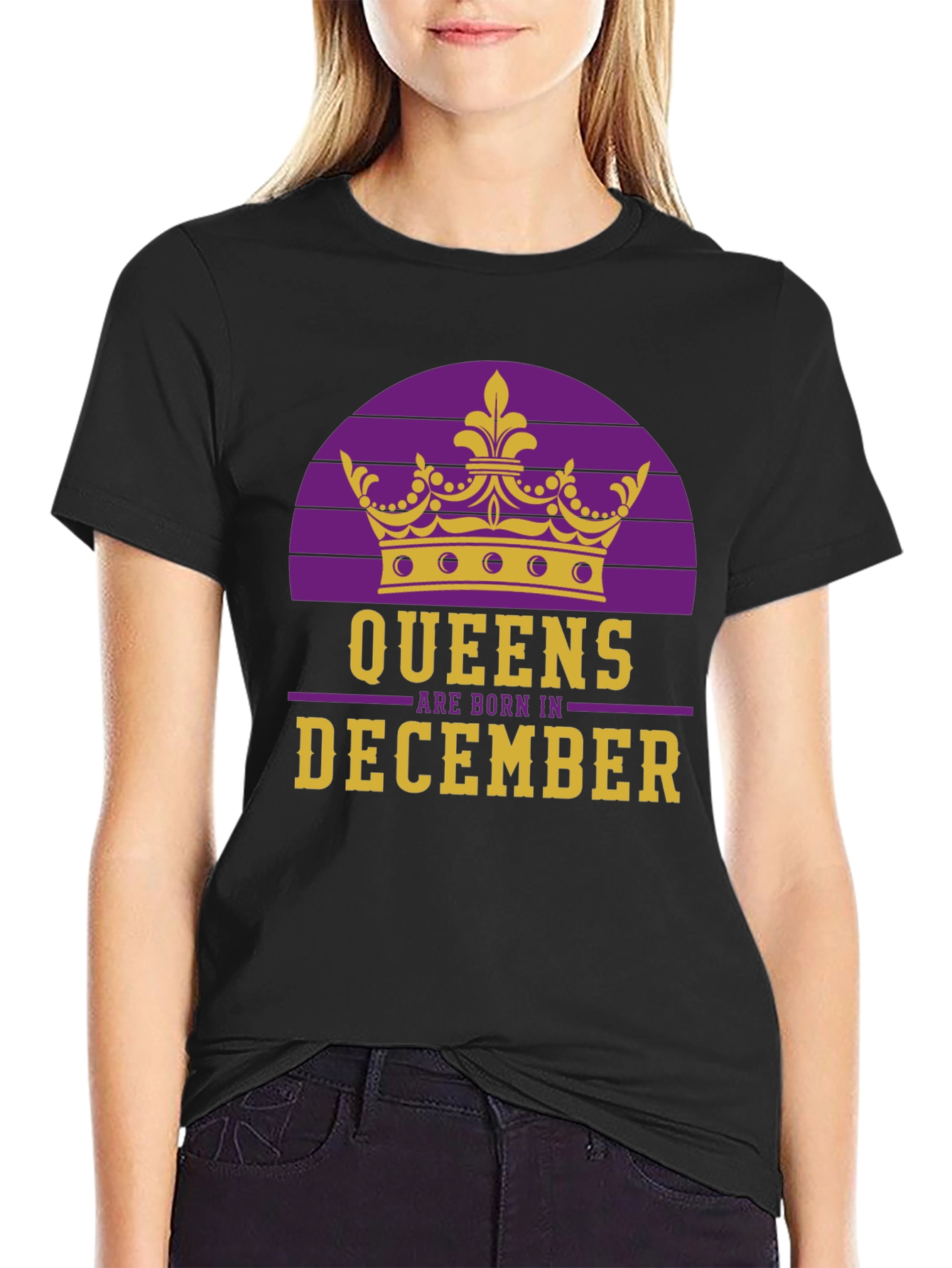 Queens Are Born In December T-Shirt