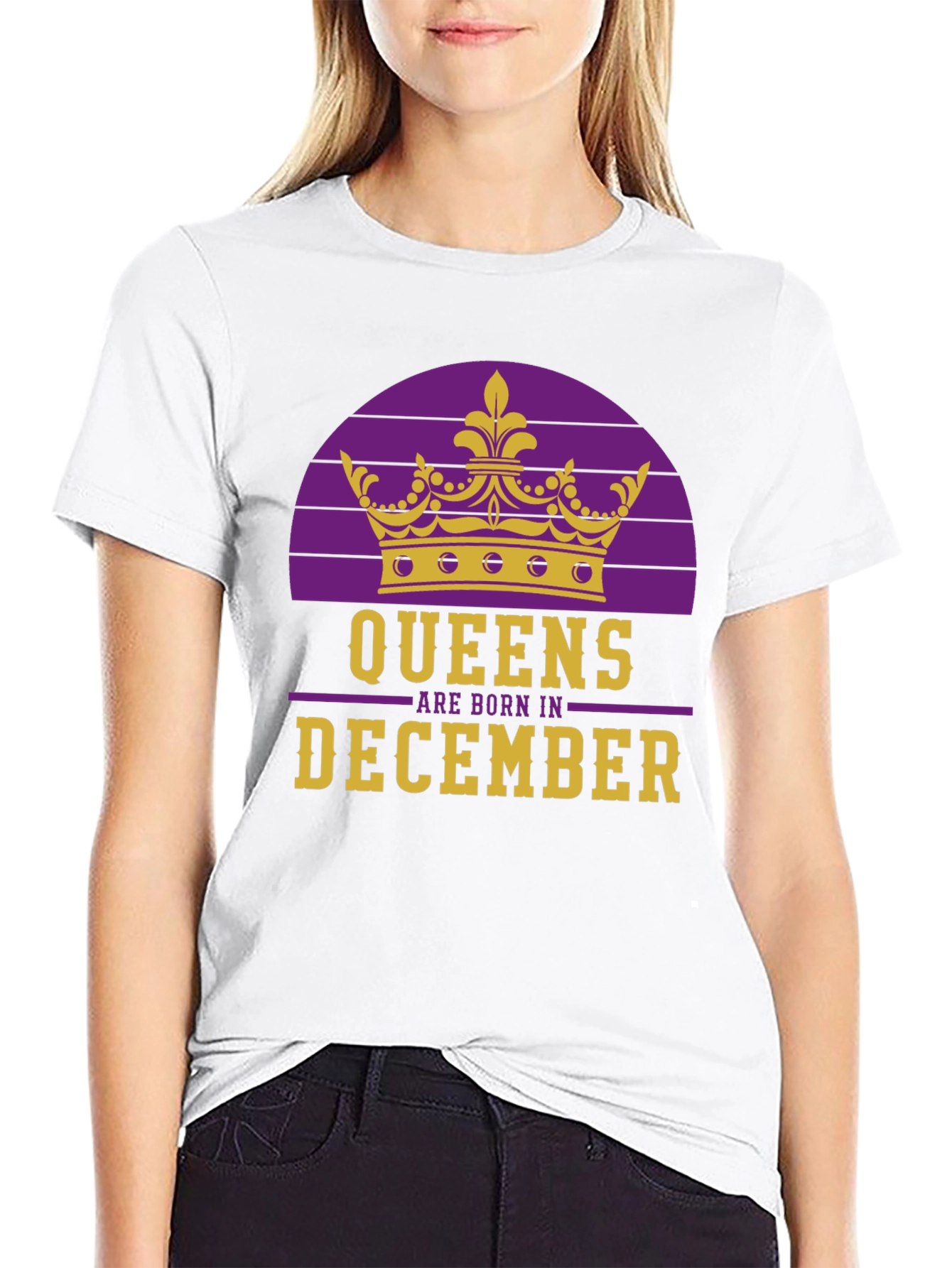 Queens Are Born In December T-Shirt