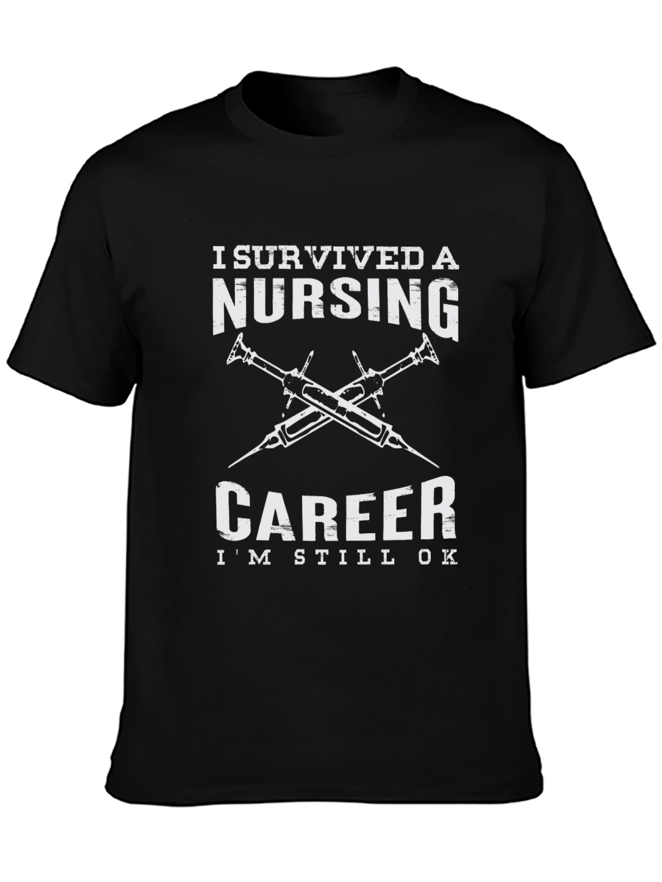 Nursing Career Survivor Graphic T-Shirt