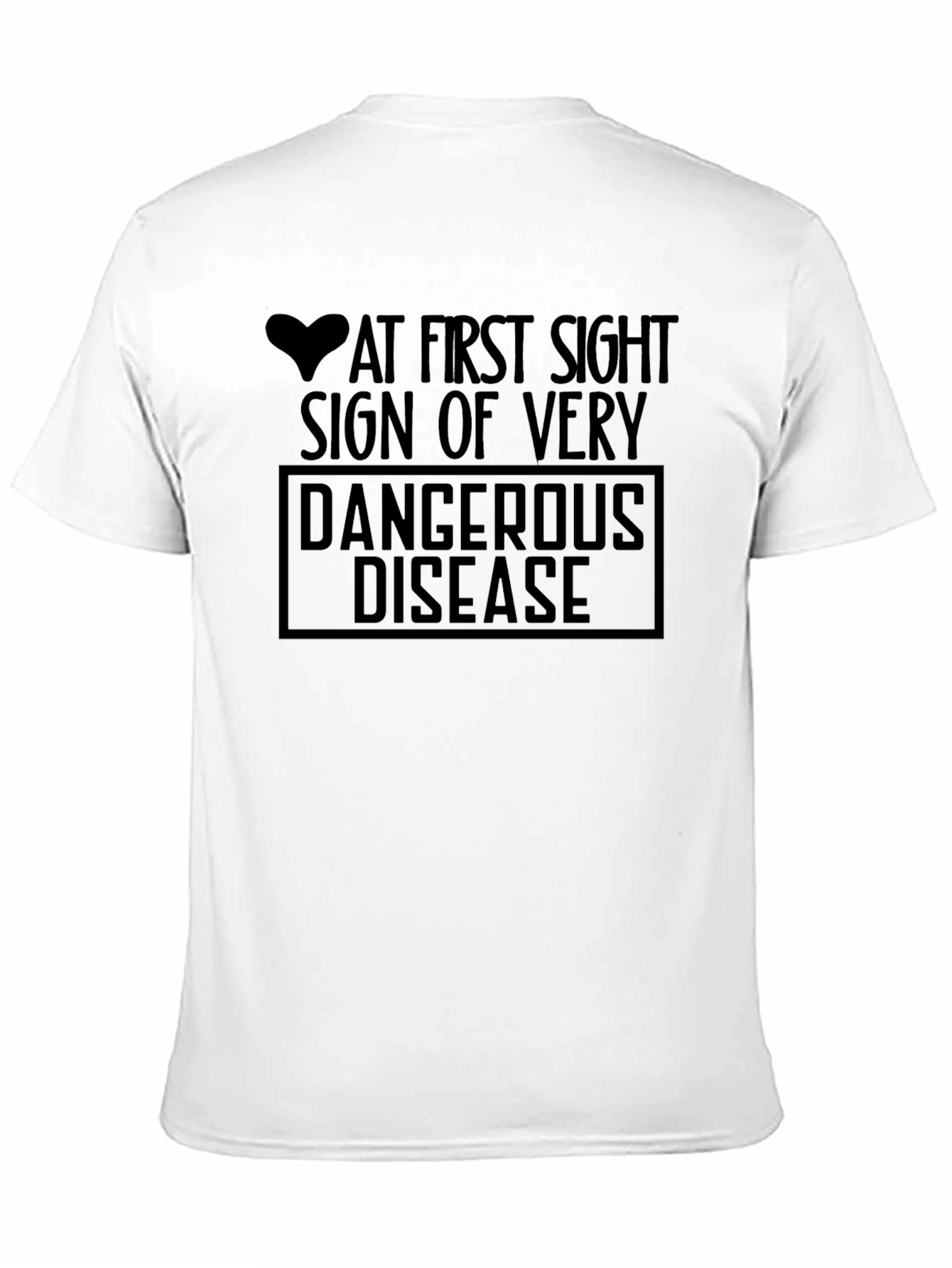 Humorous At First Sight Graphic T-Shirt