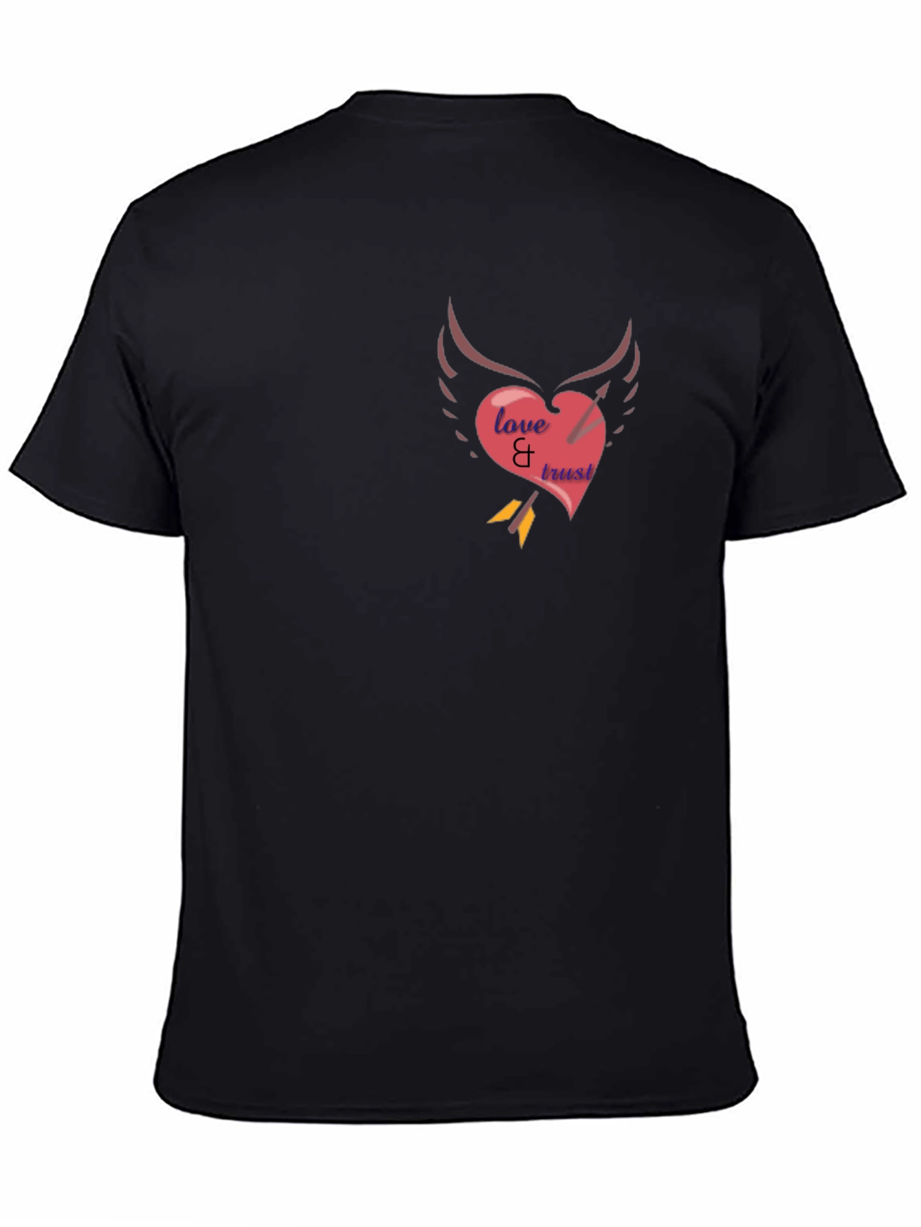Love & Trust Heart Arrow Tee