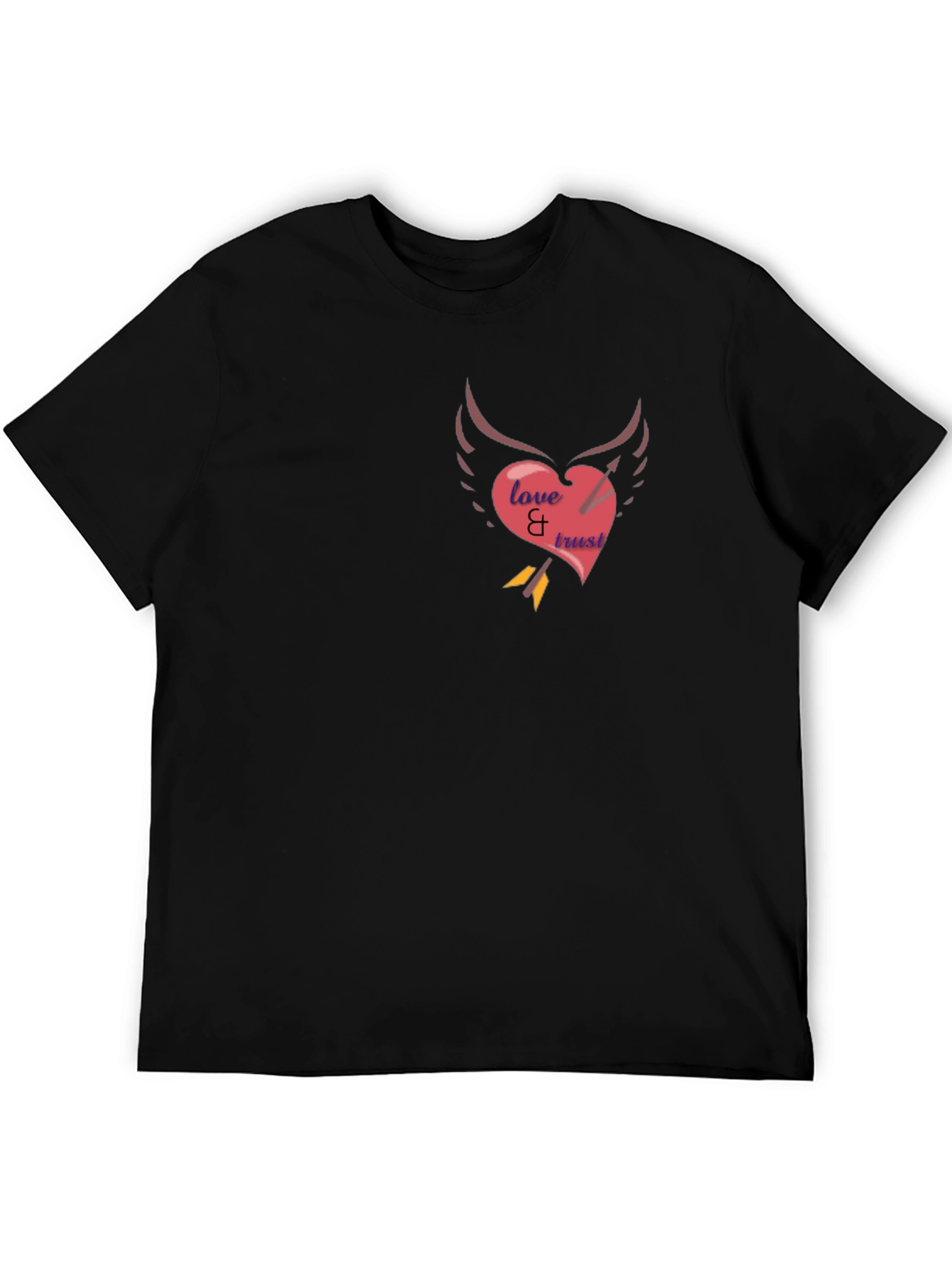 Love & Trust Heart Arrow Tee
