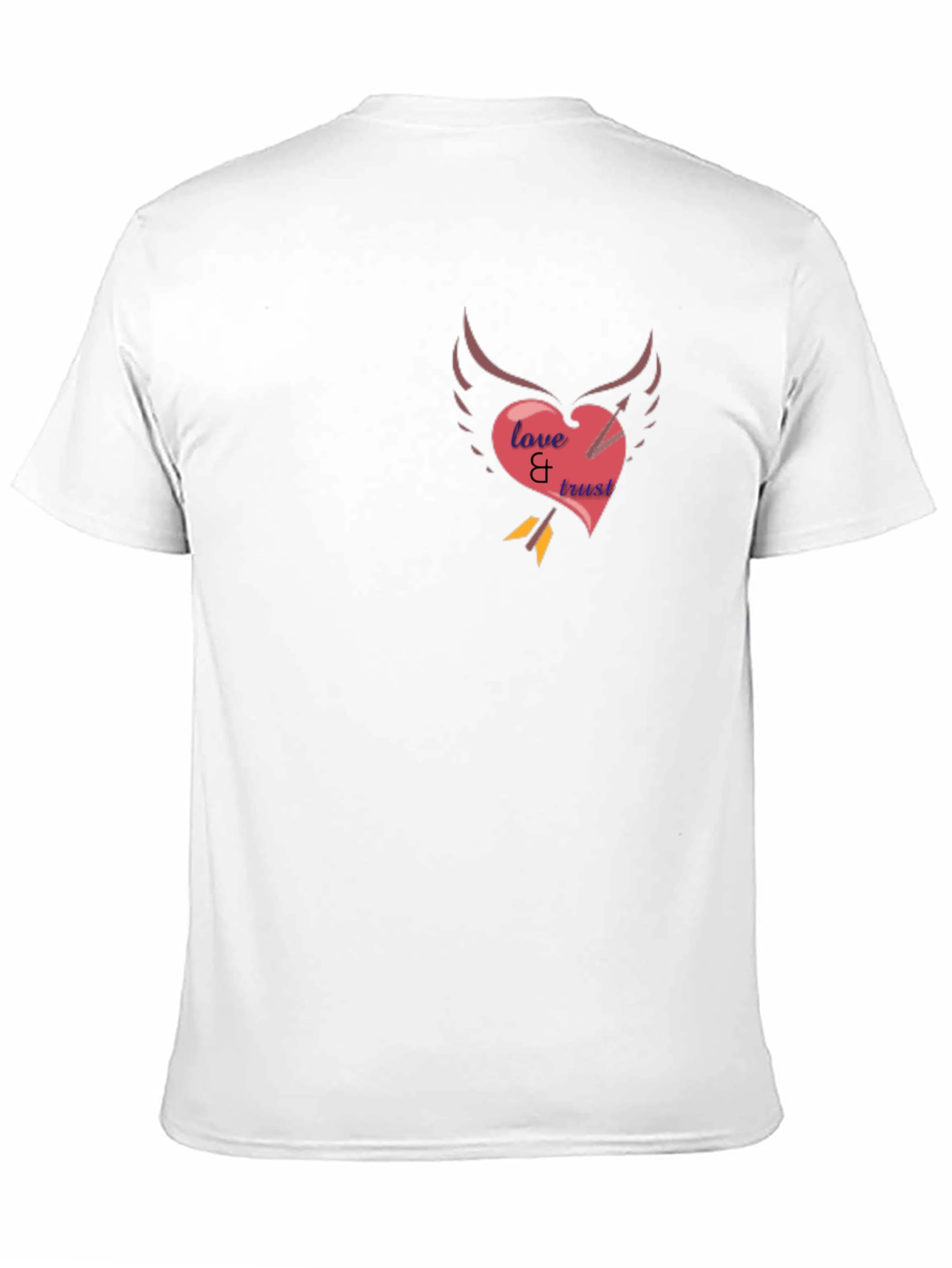 Love & Trust Heart Arrow Tee