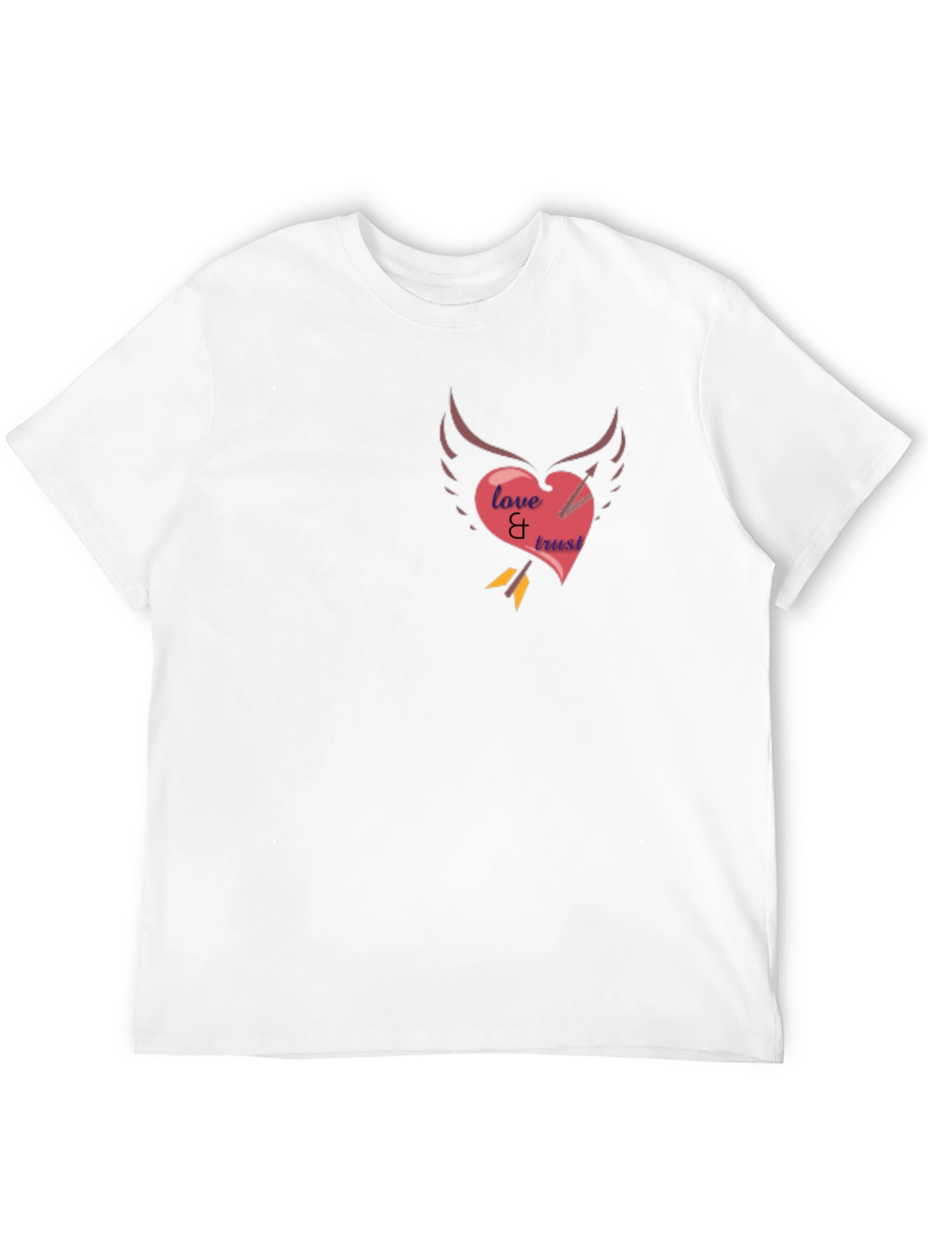 Love & Trust Heart Arrow Tee