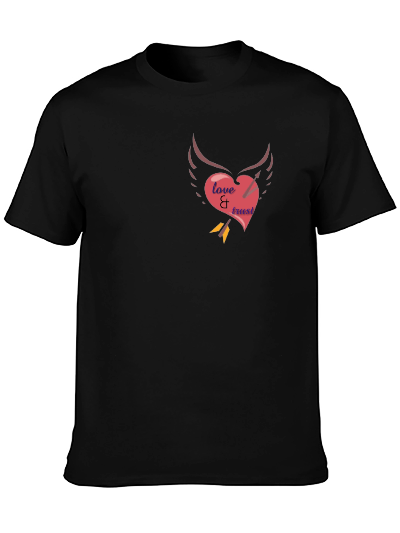 Love & Trust Heart Arrow Tee