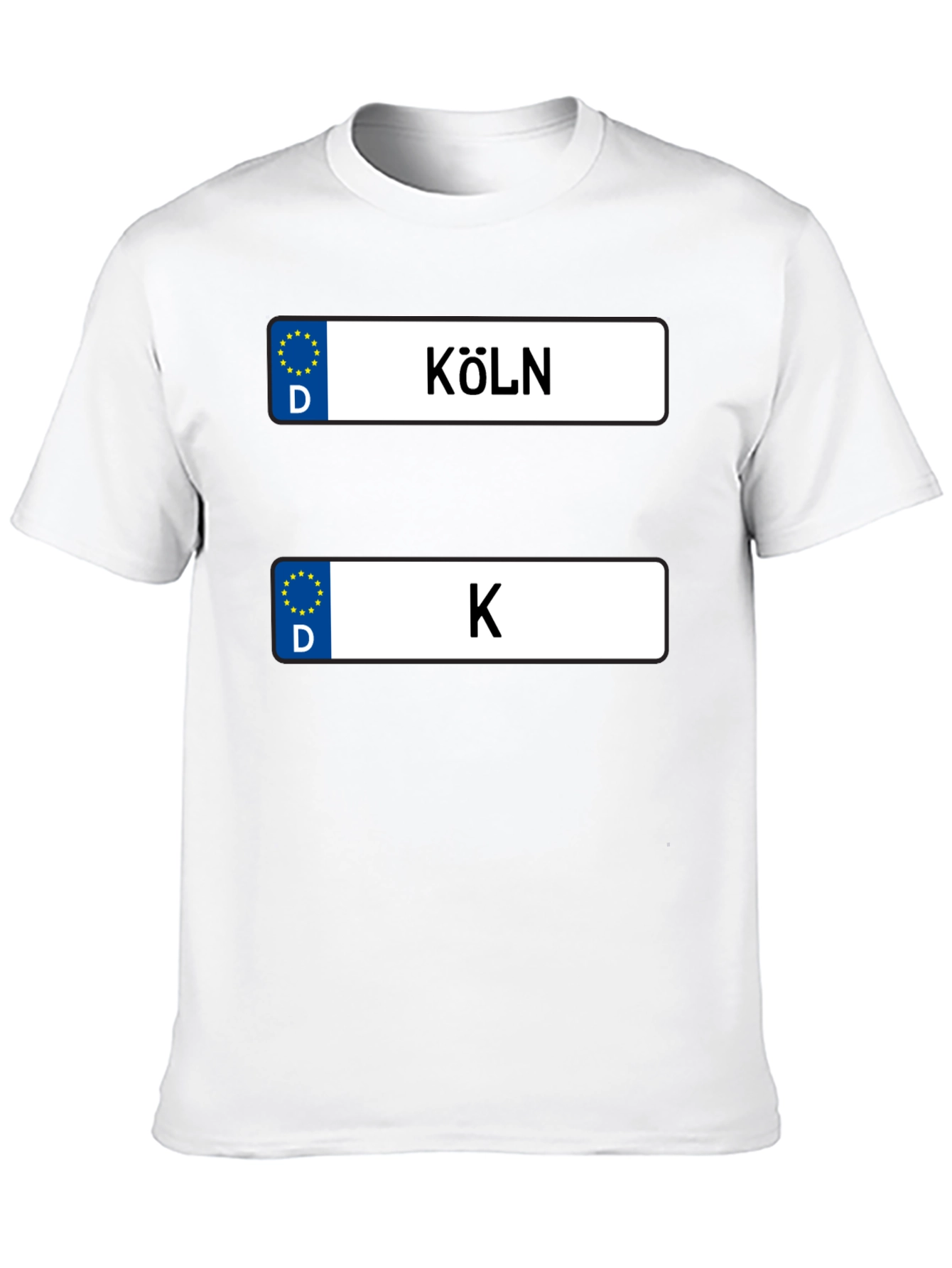 Köln Germany License Plate T-Shirt