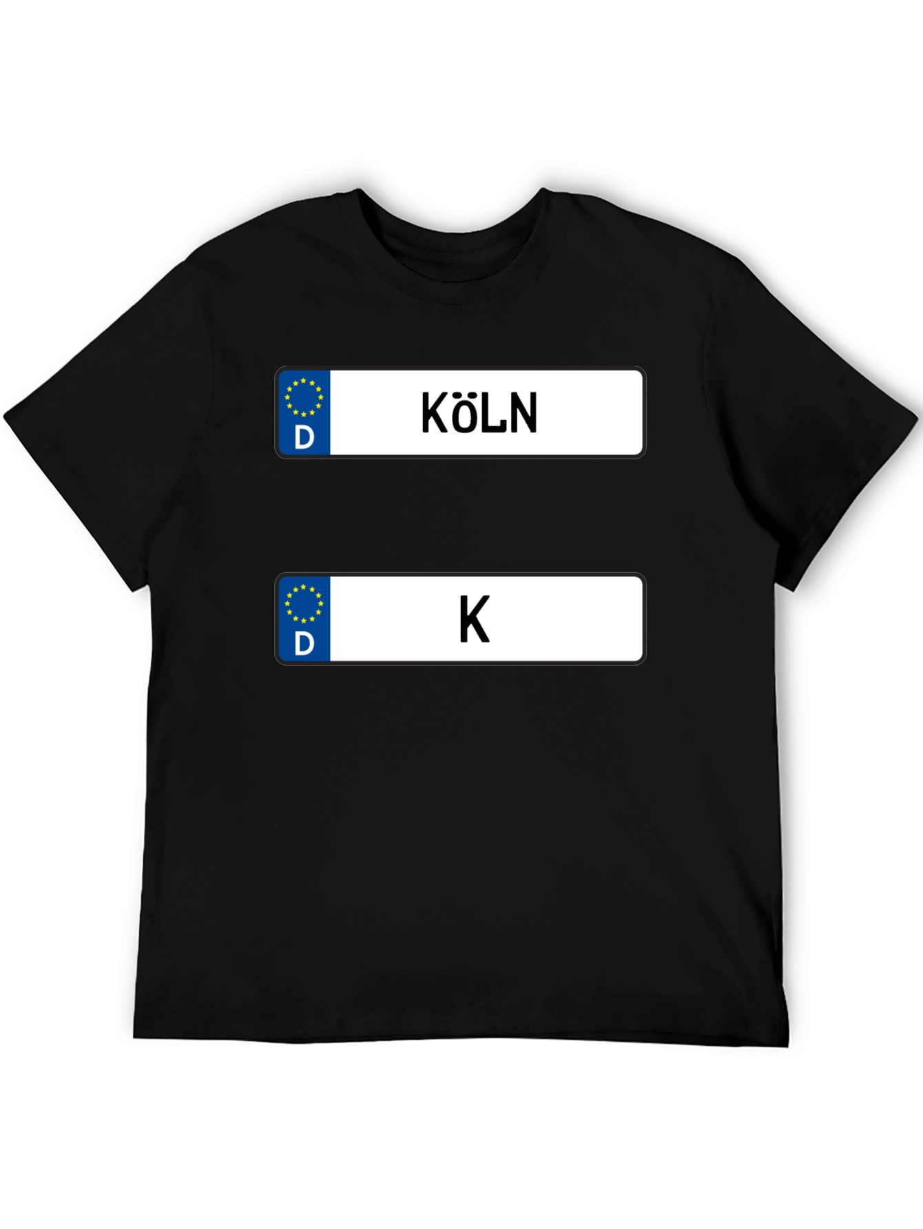 Köln Germany License Plate T-Shirt