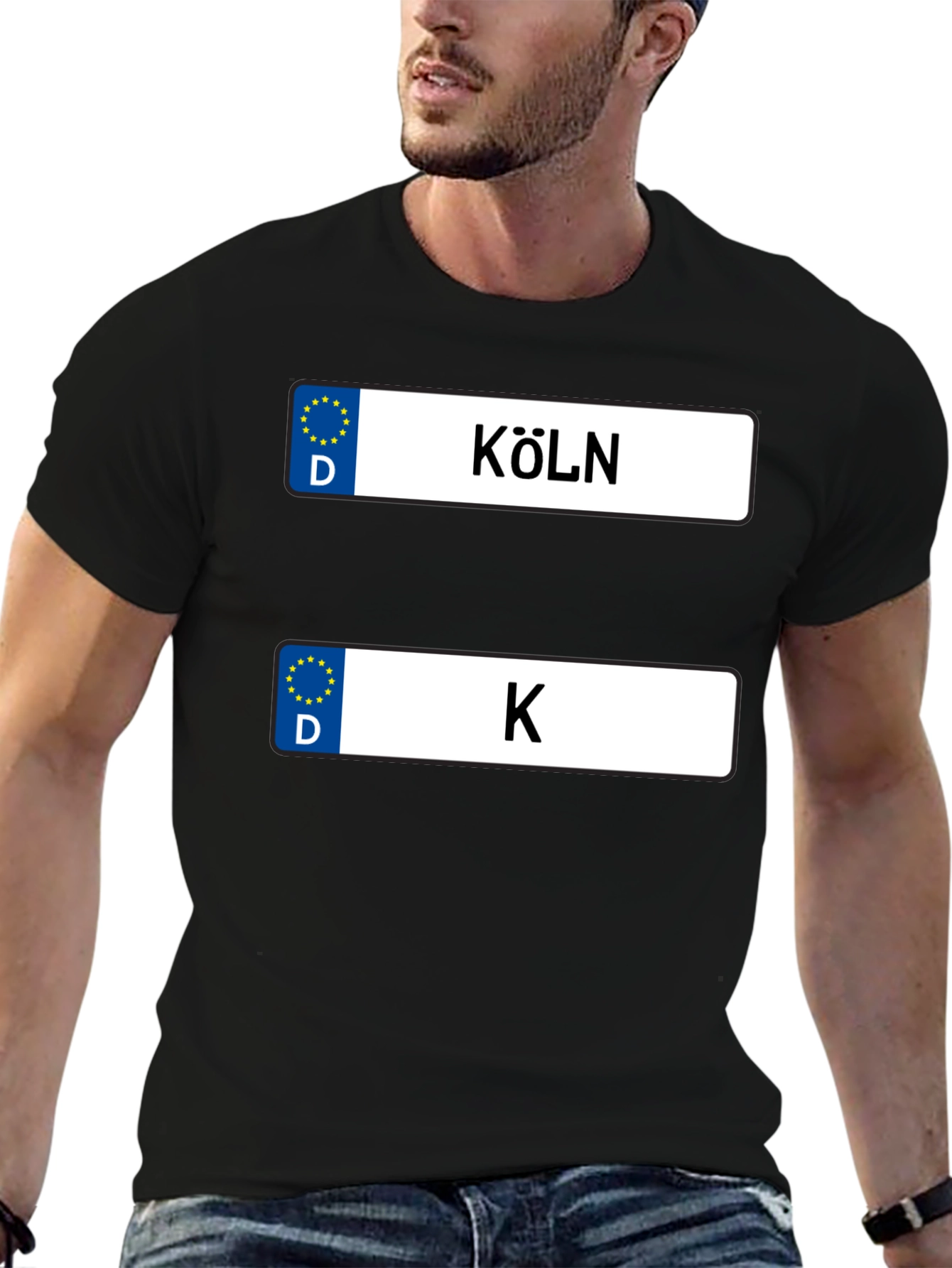Köln Germany License Plate T-Shirt