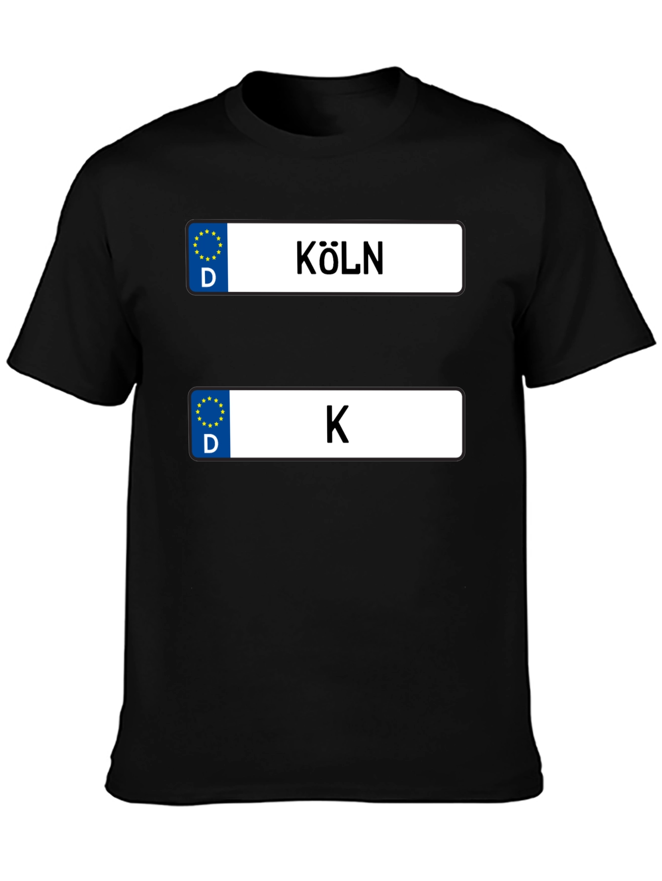 Köln Germany License Plate T-Shirt