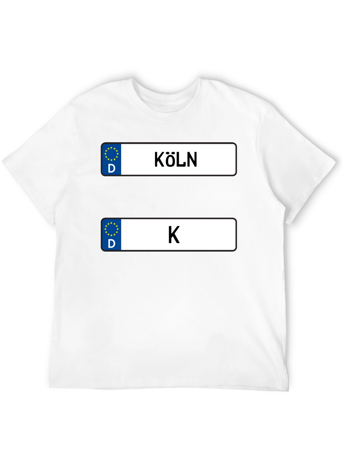 Köln Germany License Plate T-Shirt