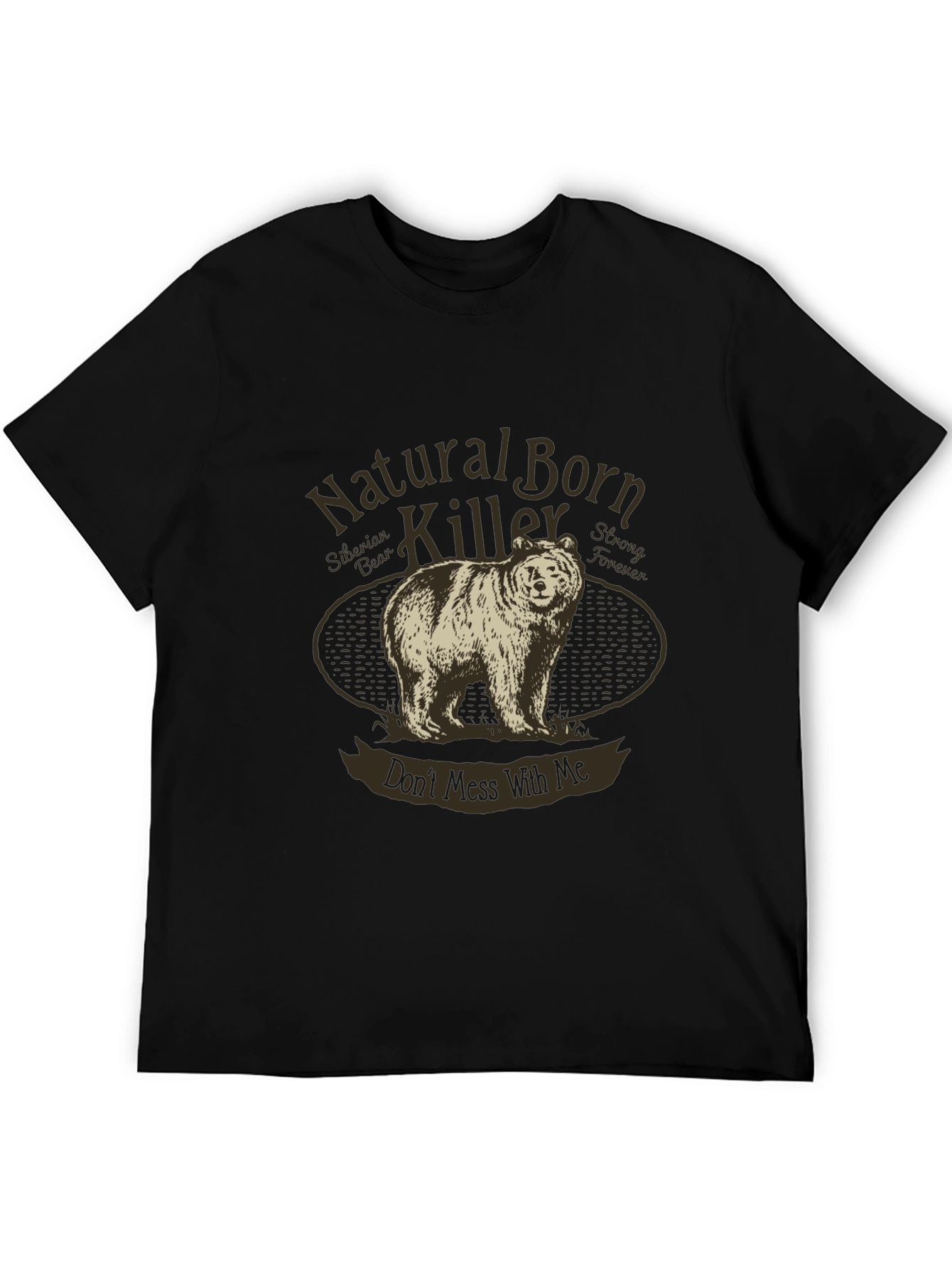 Natural Born Killer Siberian Bear Graphic Tee