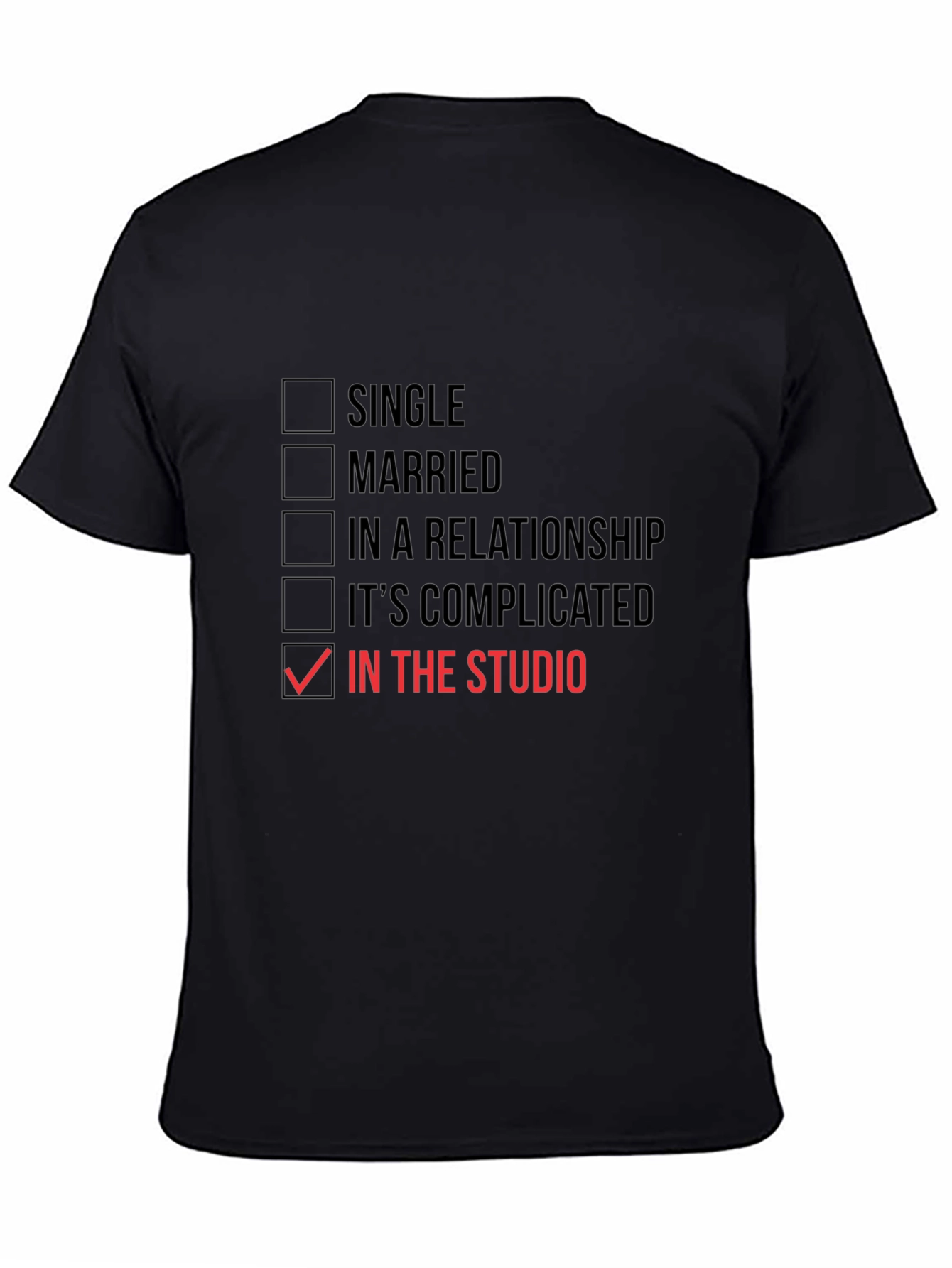 In The Studio T-Shirt - Musician Humor Tee