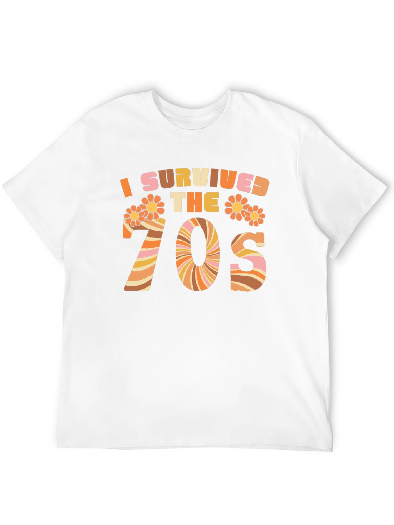 I Survived the 70s Retro Graphic Tee