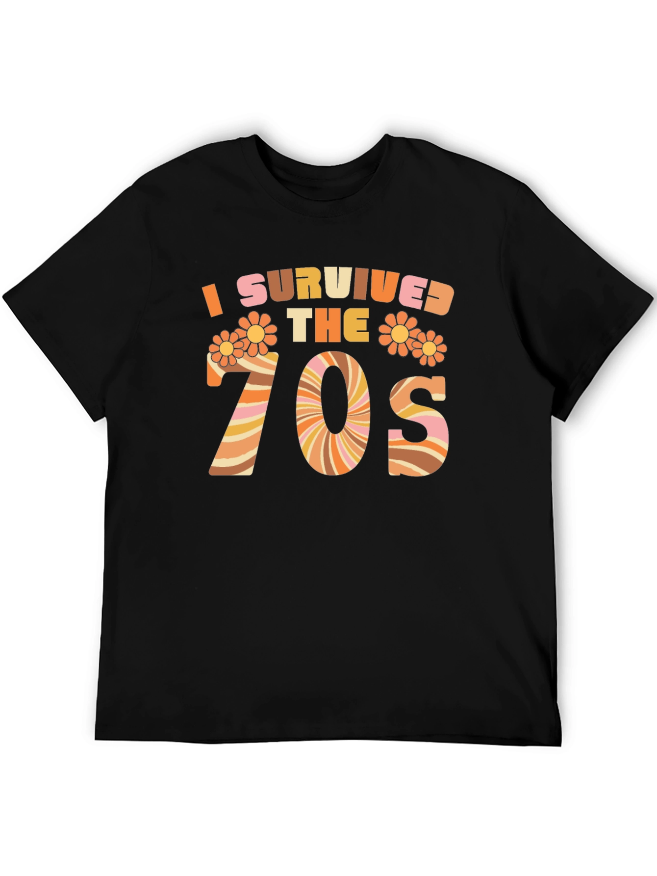 I Survived the 70s Retro Graphic Tee
