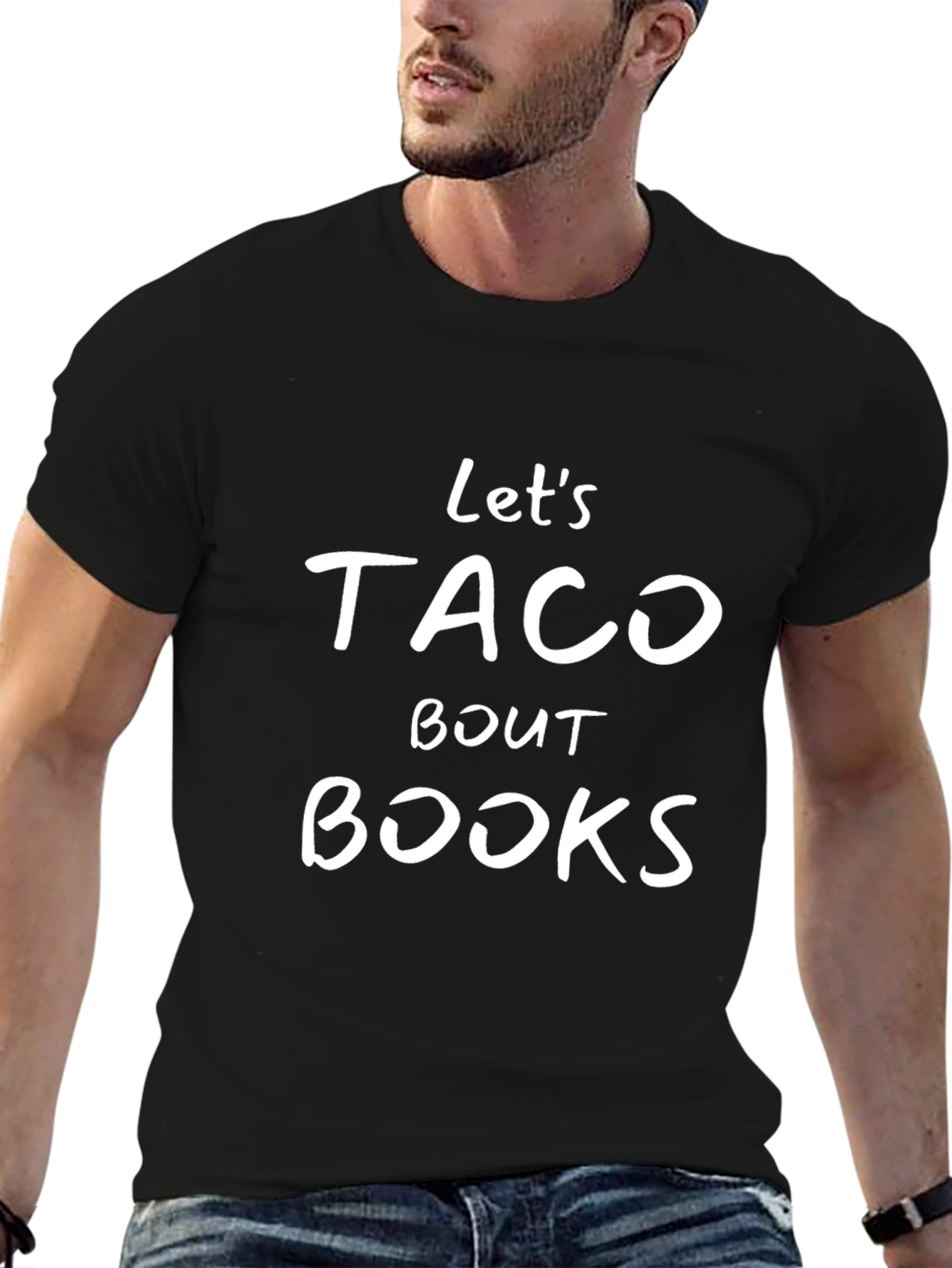 Lets Taco Bout Books Graphic T-Shirt