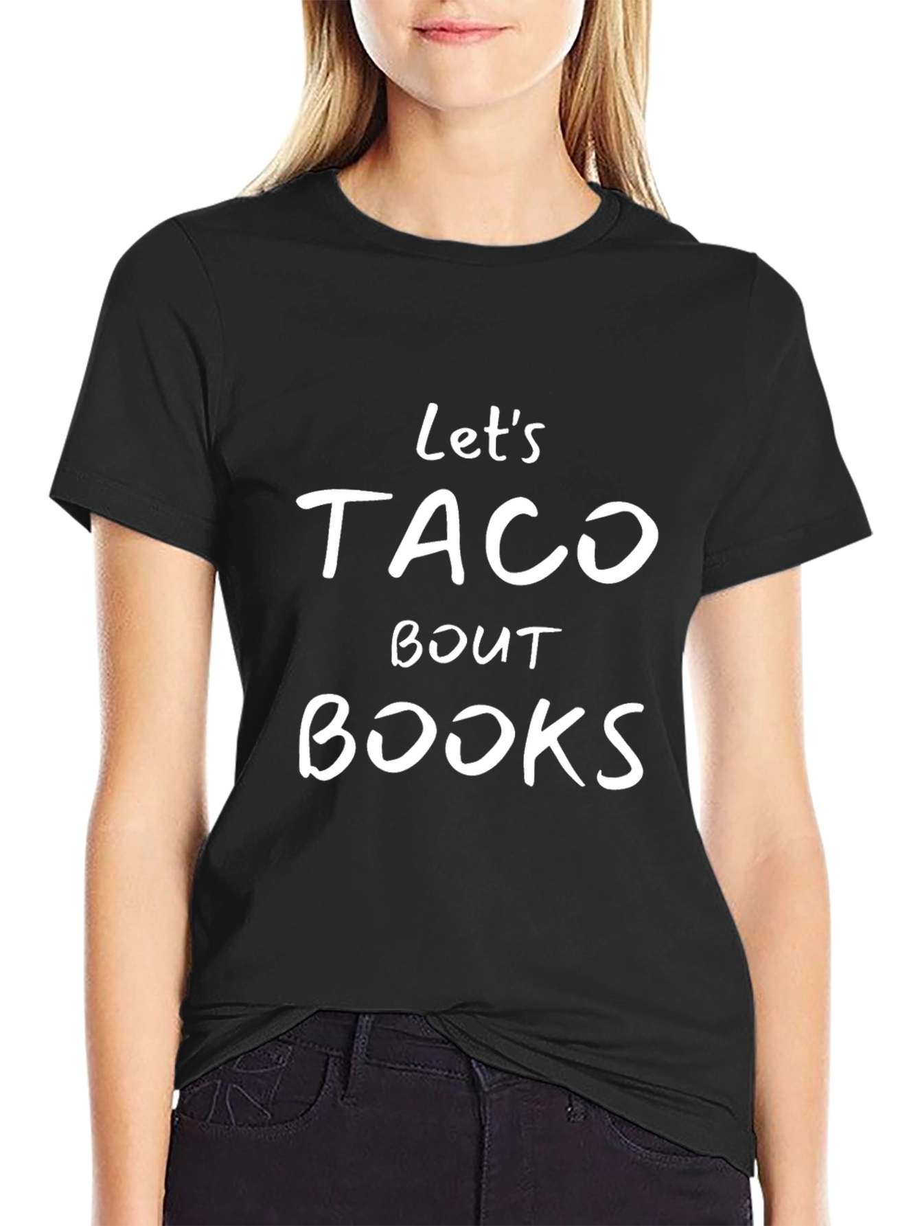 Lets Taco Bout Books Graphic T-Shirt