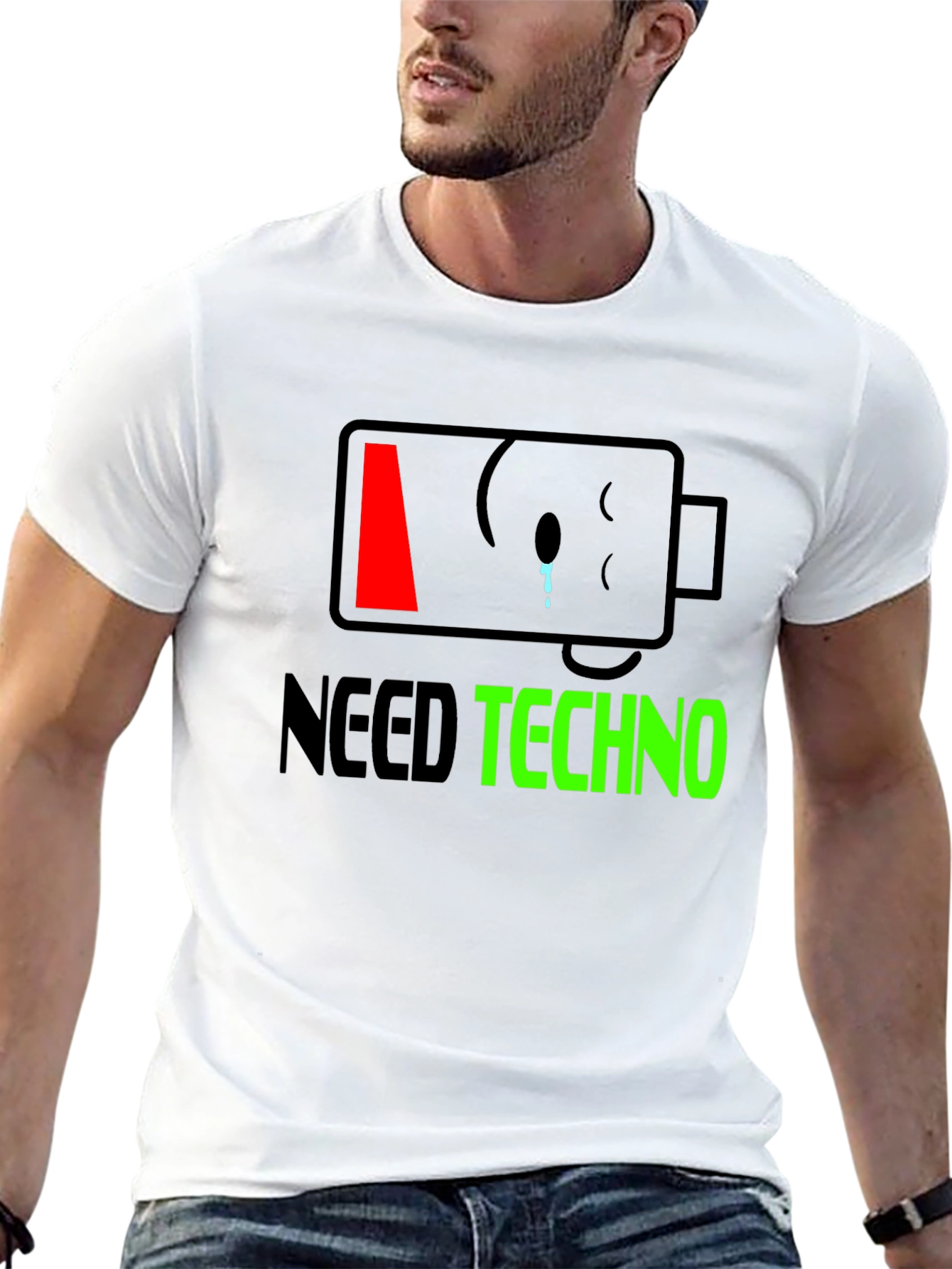 Need Techno T-Shirt - Funny Music Lover Tee