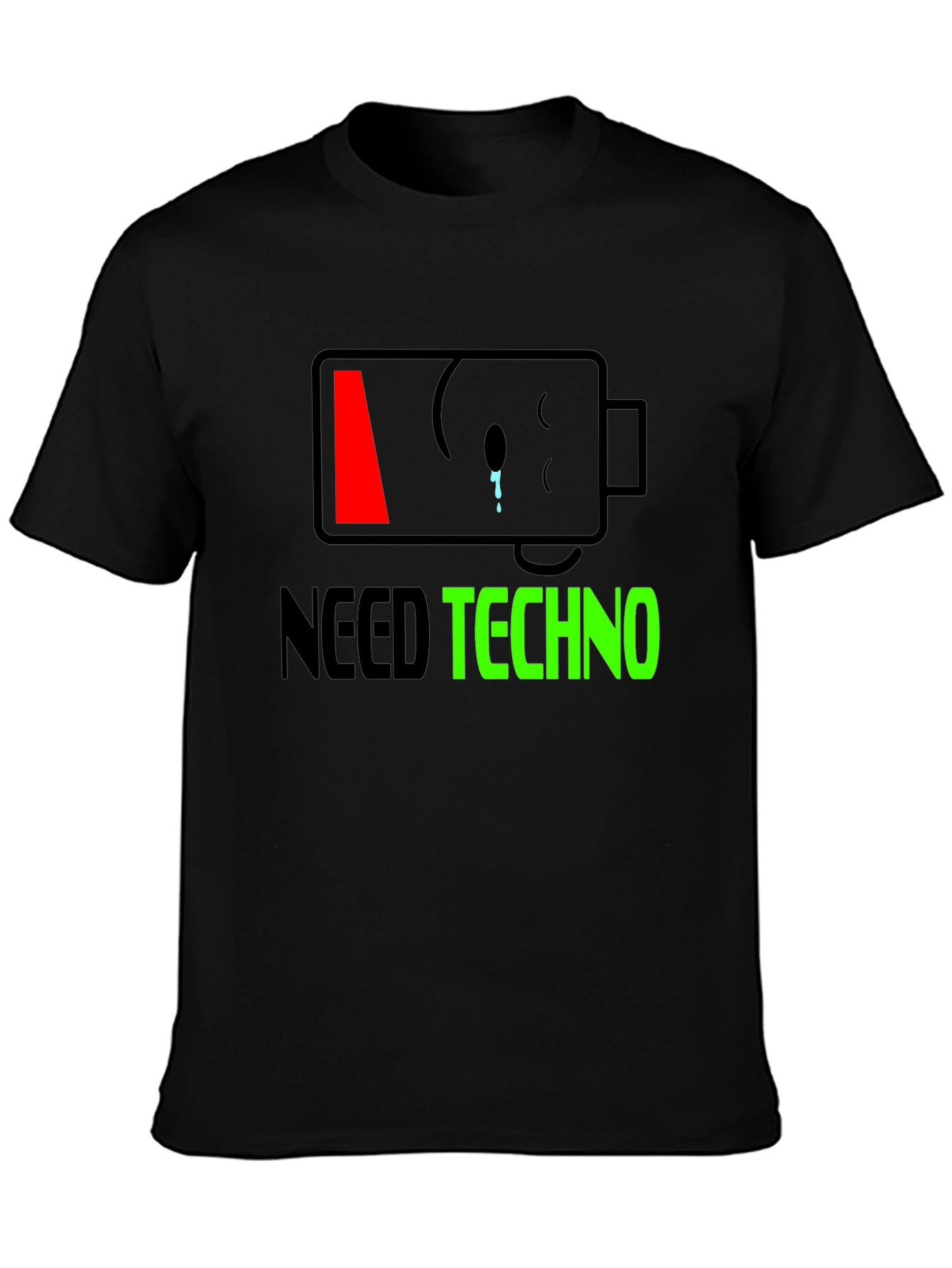 Need Techno T-Shirt - Funny Music Lover Tee