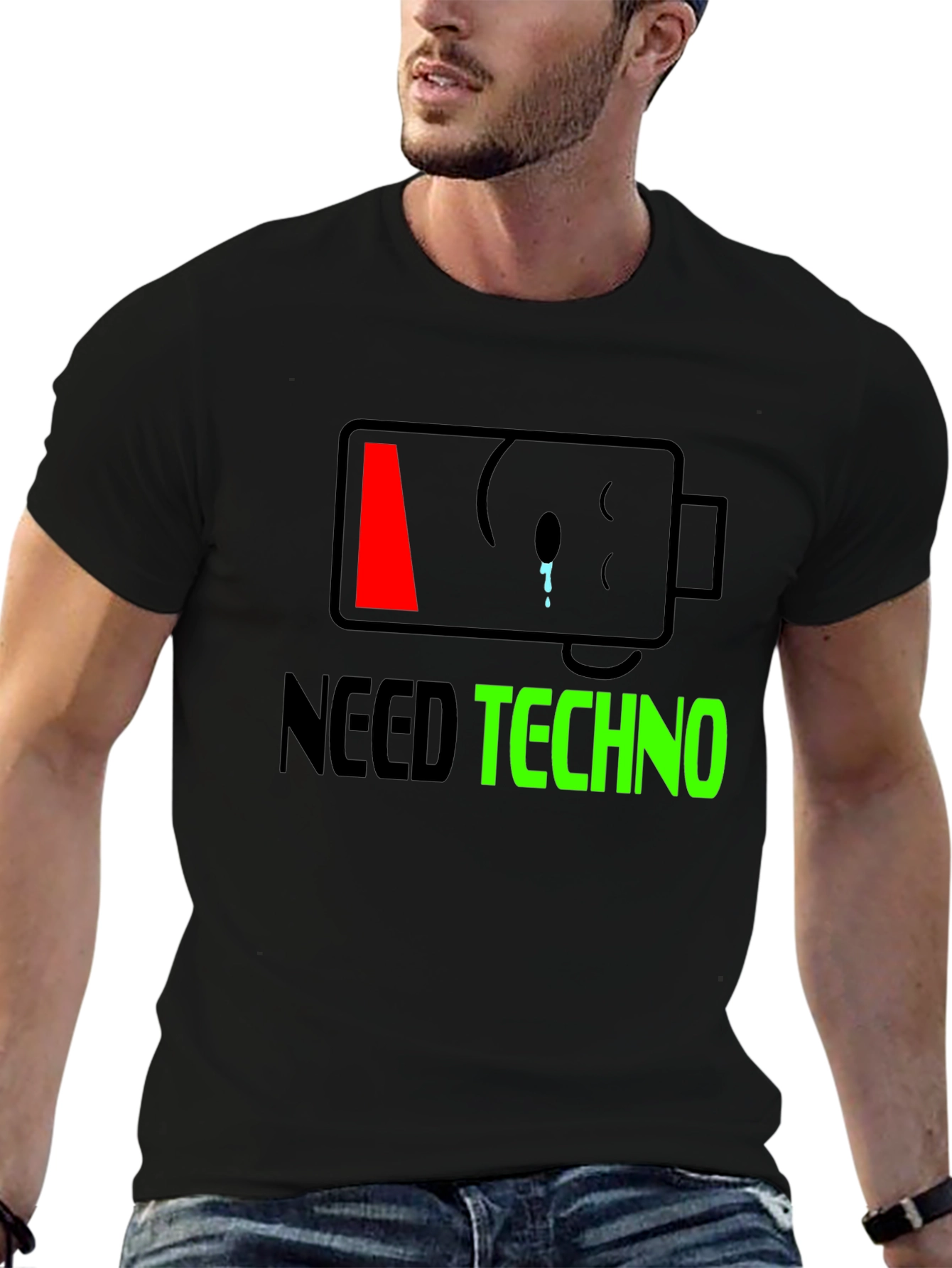 Need Techno T-Shirt - Funny Music Lover Tee