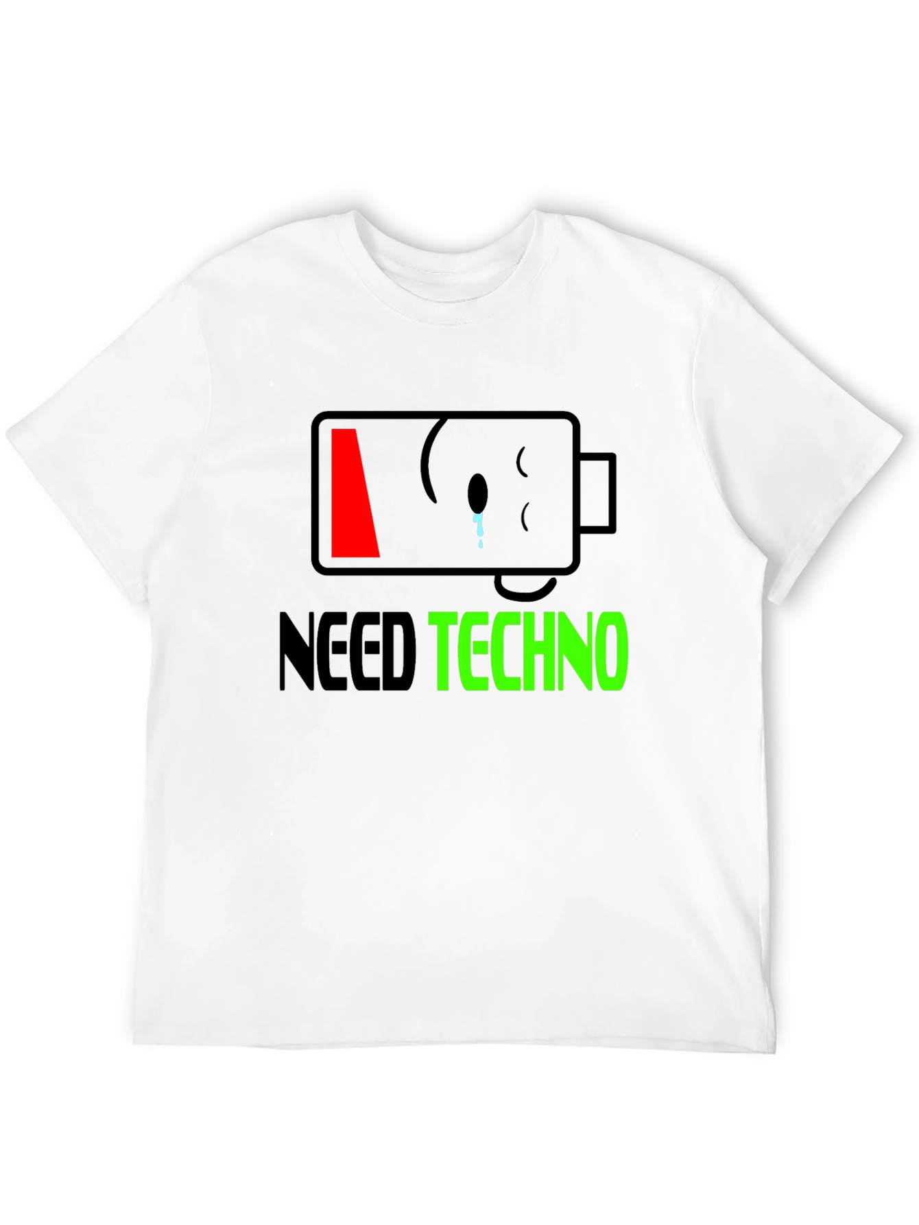 Need Techno T-Shirt - Funny Music Lover Tee