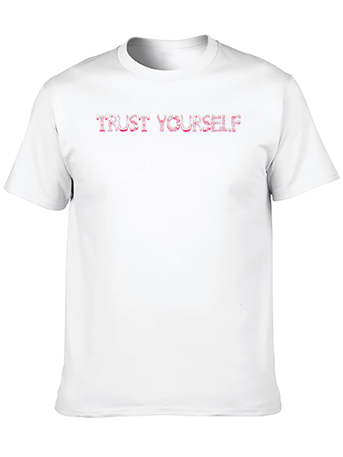 Trust Yourself Graphic Tee - Black Cotton T-Shirt