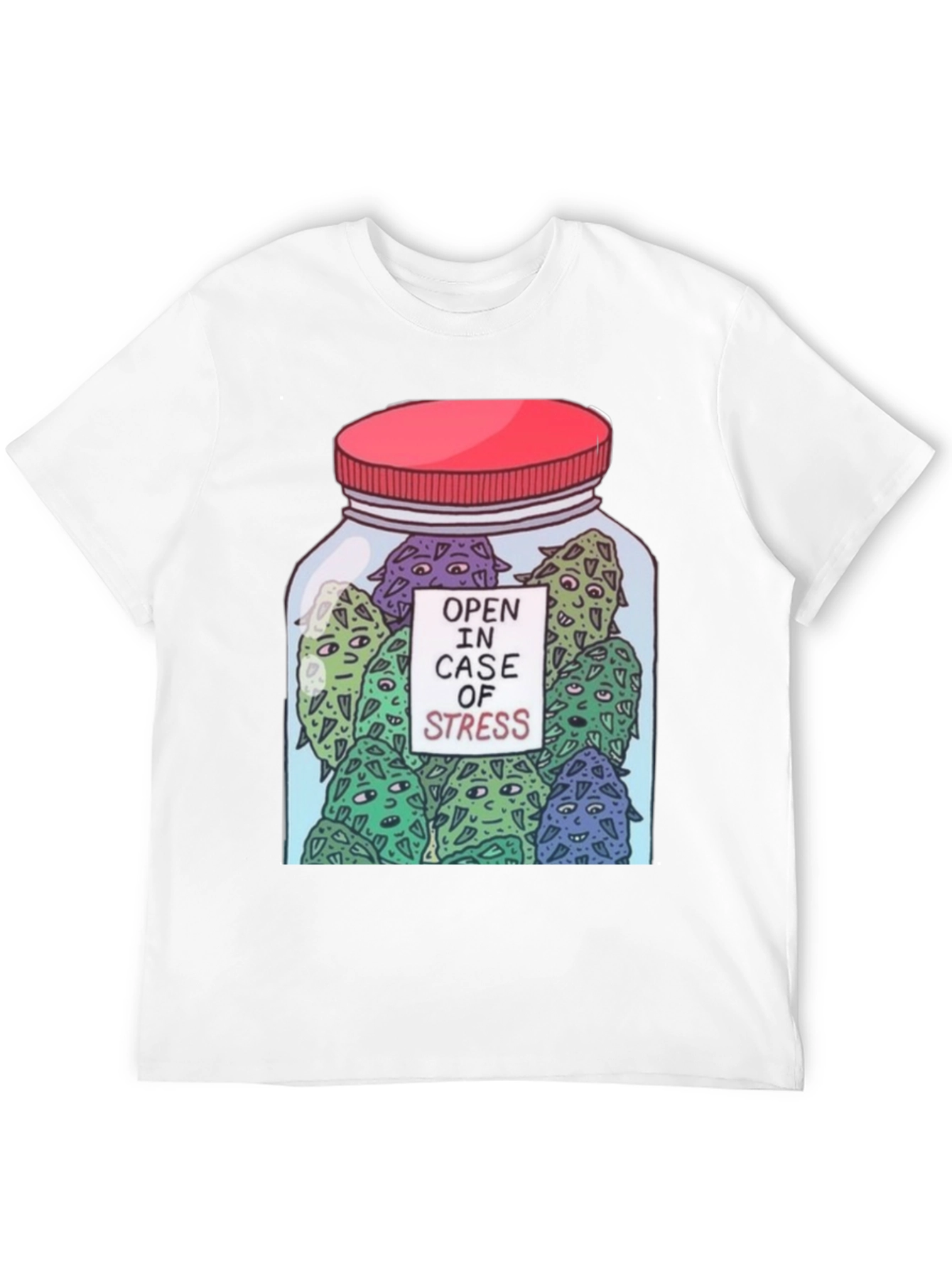 Open In Case Of Stress Graphic T-Shirt