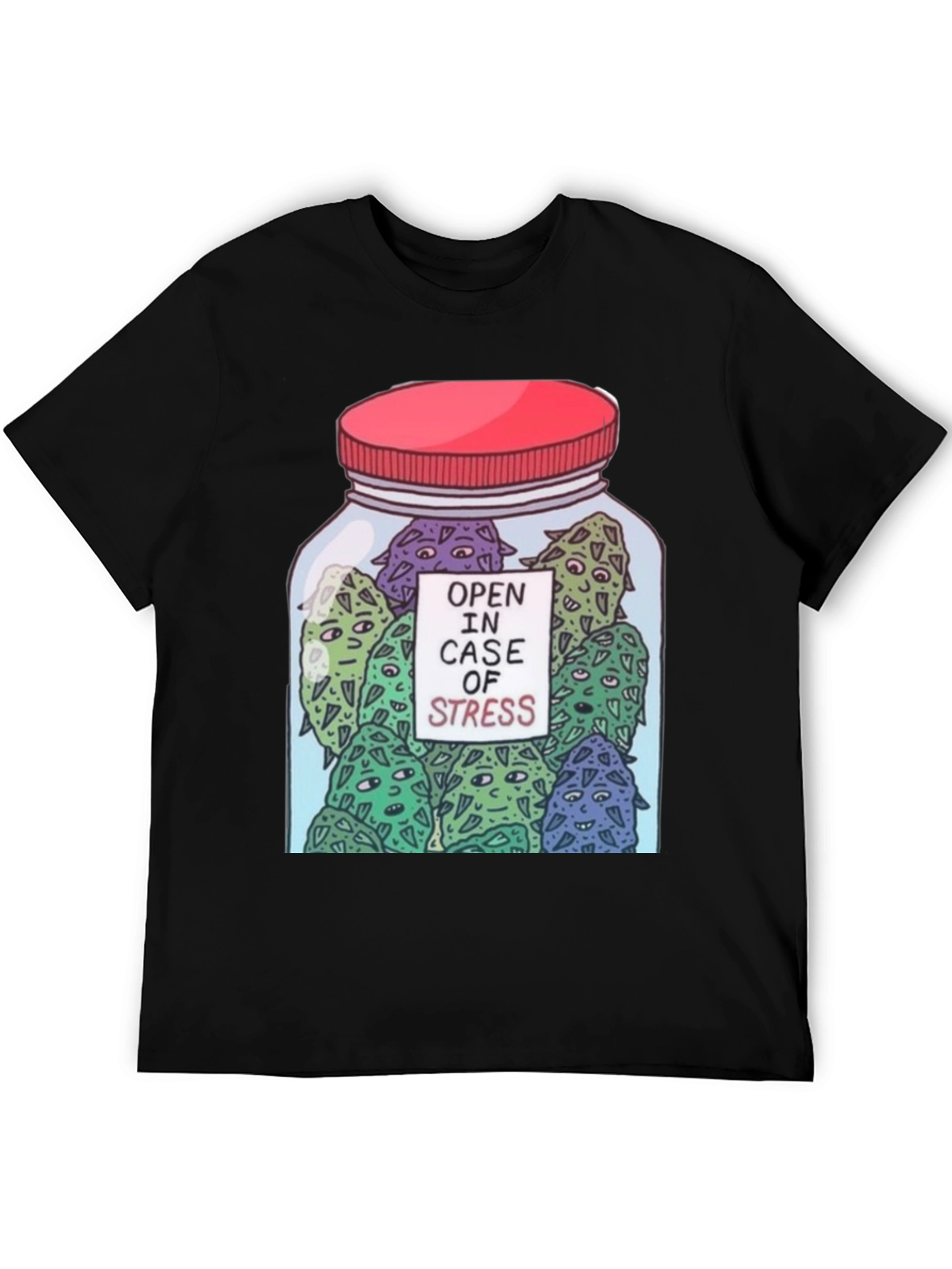 Open In Case Of Stress Graphic T-Shirt