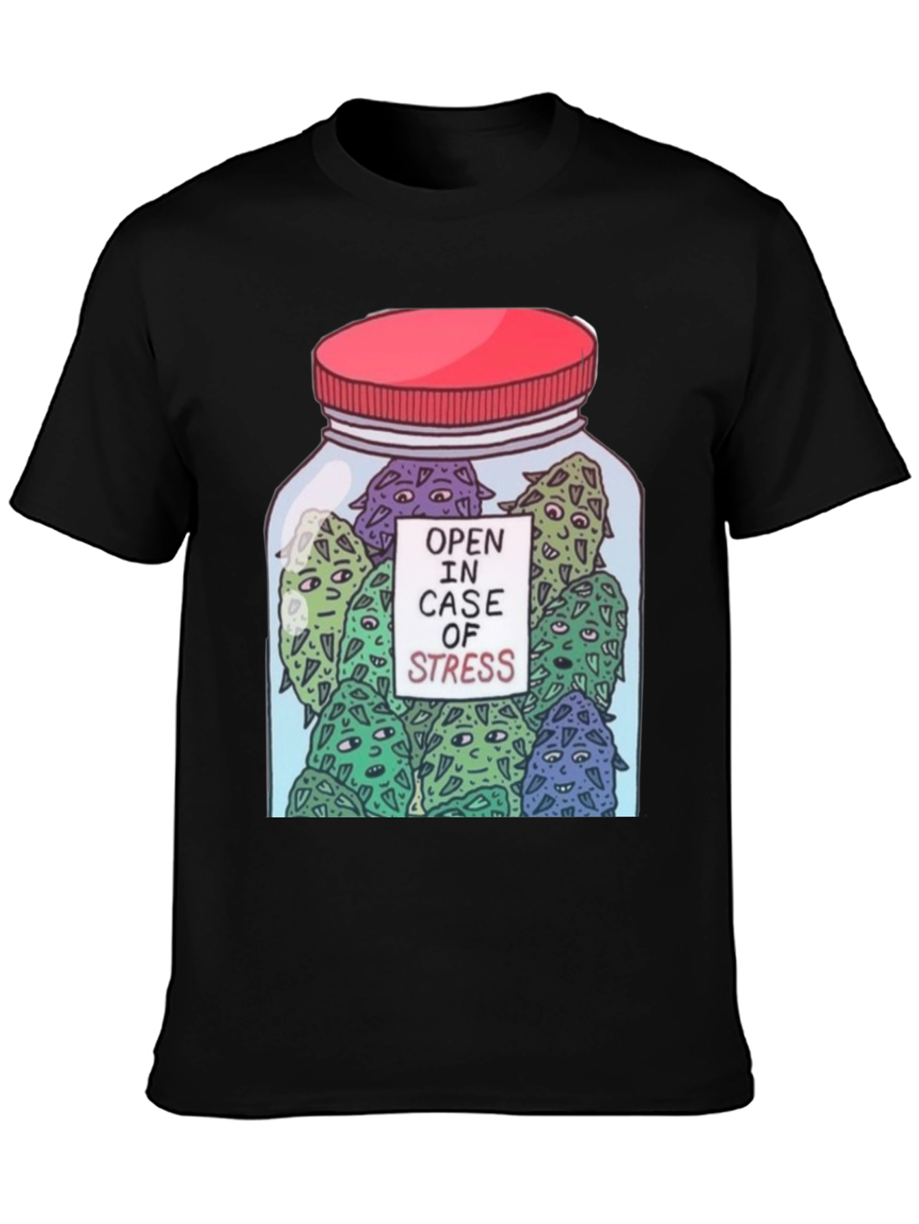 Open In Case Of Stress Graphic T-Shirt