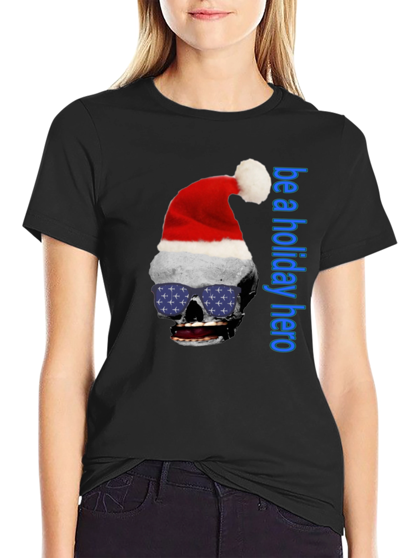 Holiday Hero Skull T-Shirt