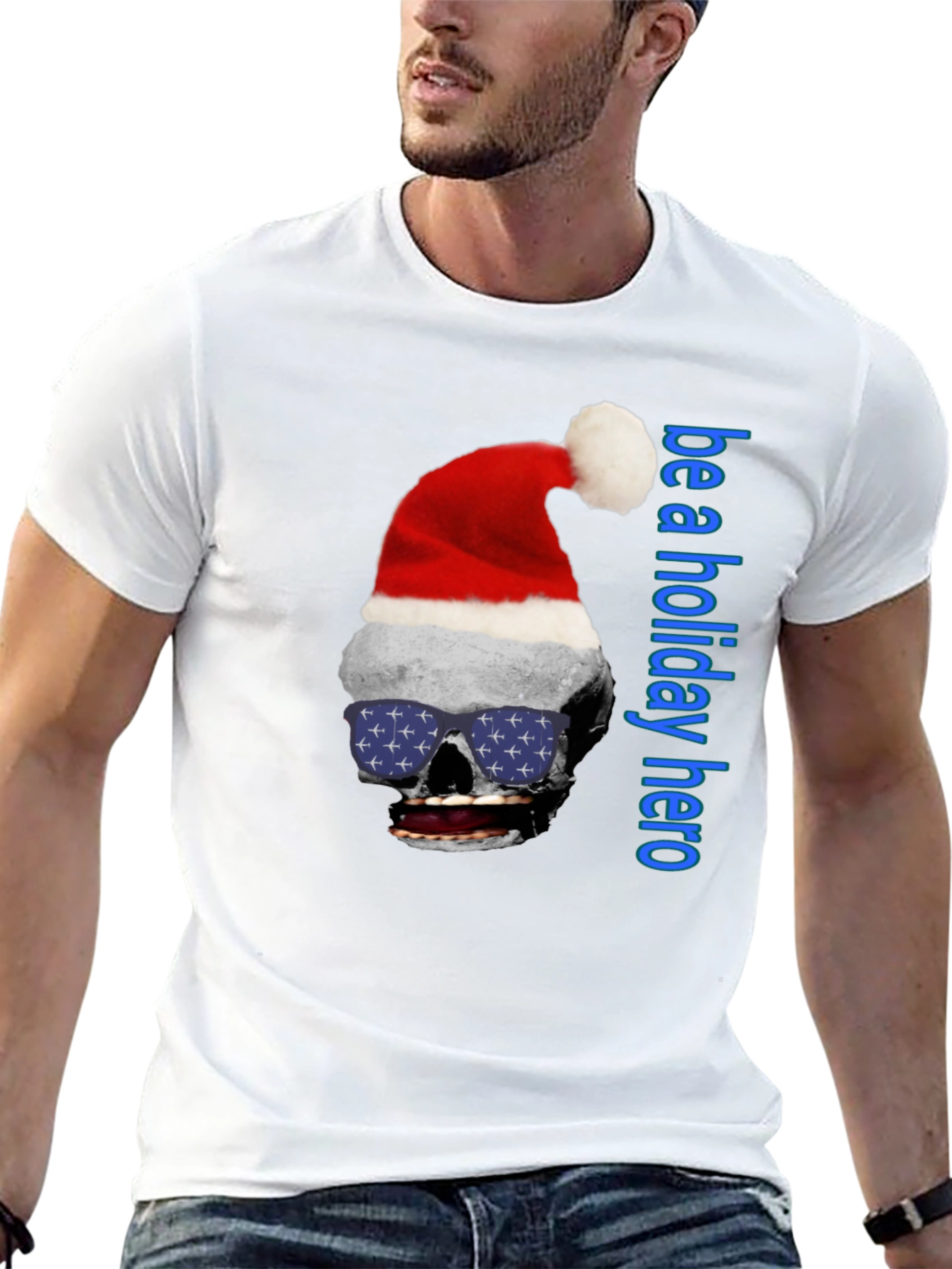 Holiday Hero Skull T-Shirt