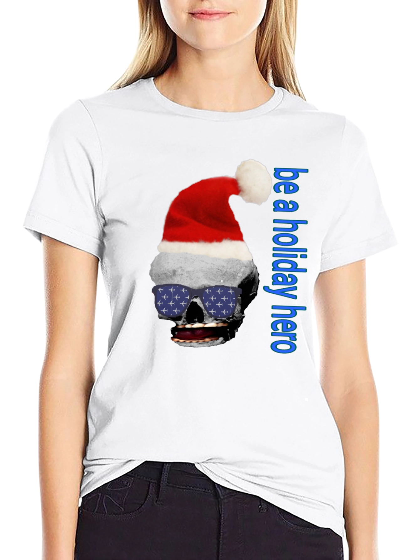 Holiday Hero Skull T-Shirt