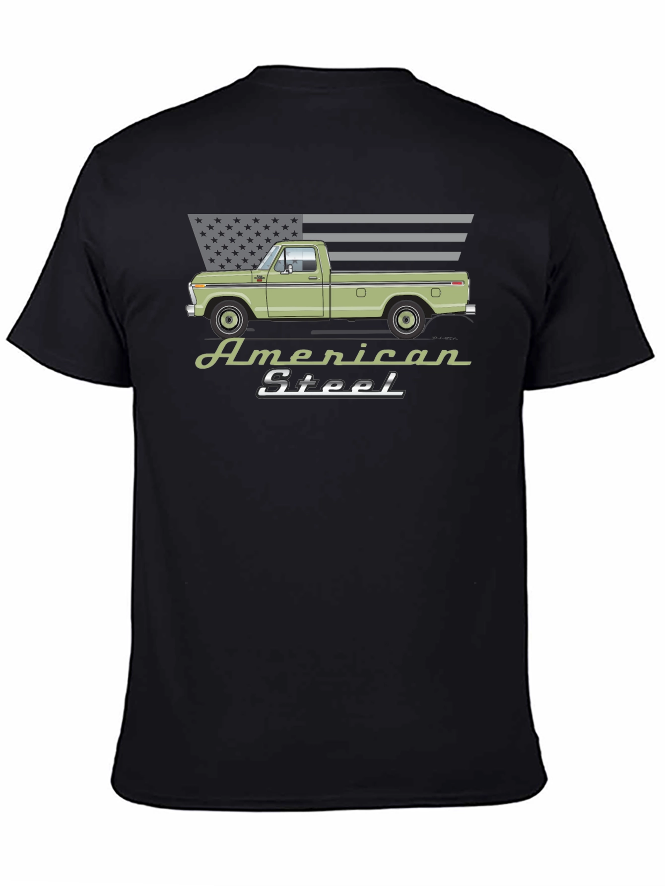 American Steel Truck T-Shirt - Classic Design