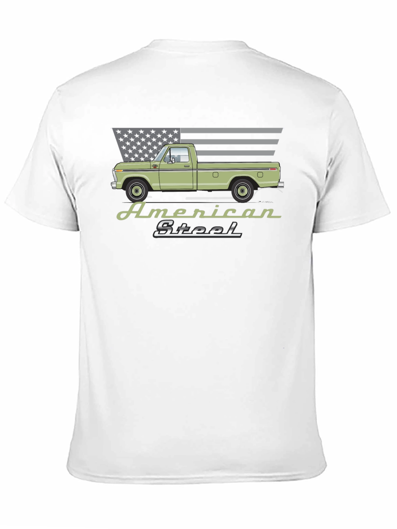 American Steel Truck T-Shirt - Classic Design