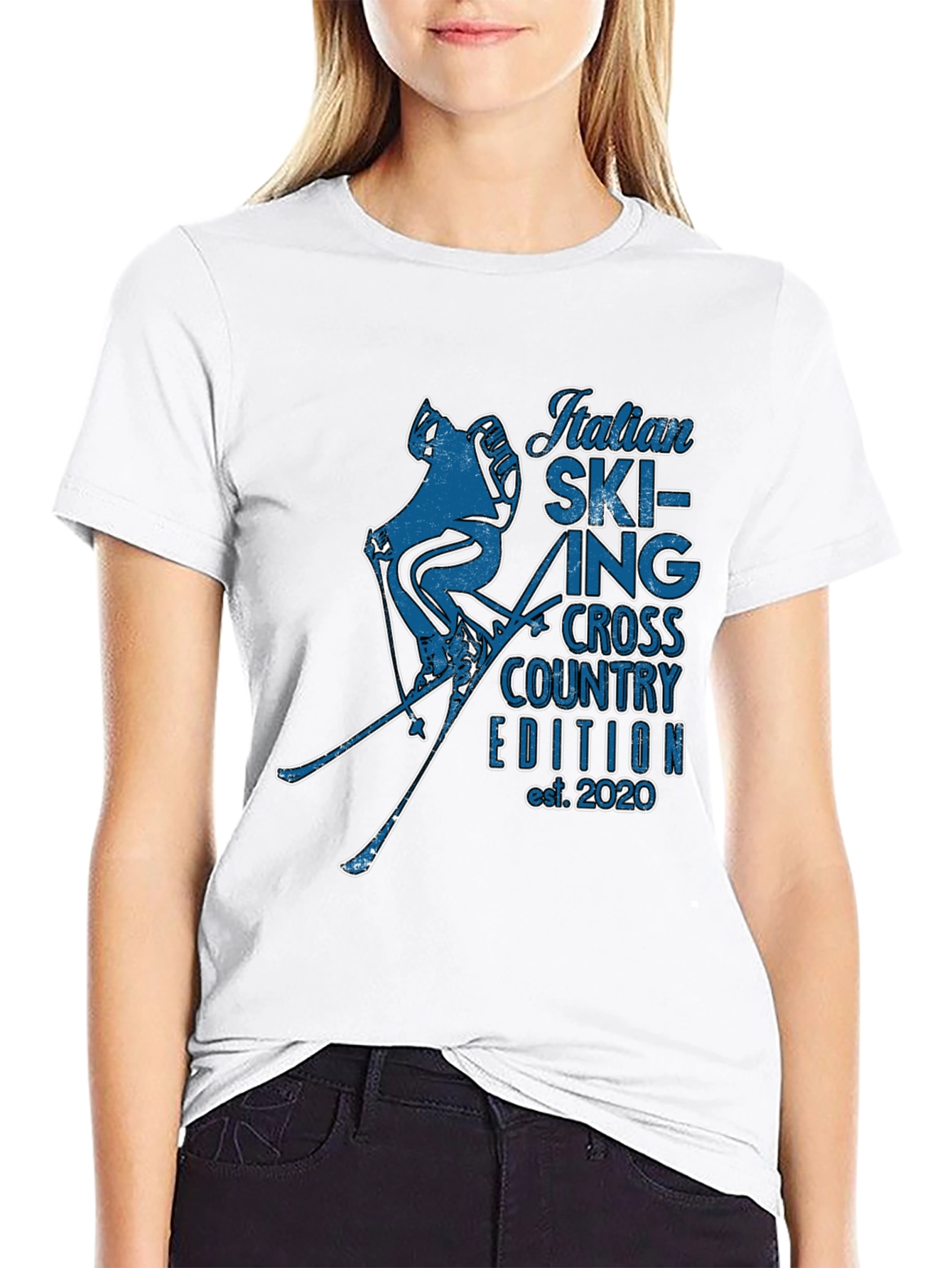 Italian Skiing Cross Country Edition T-Shirt