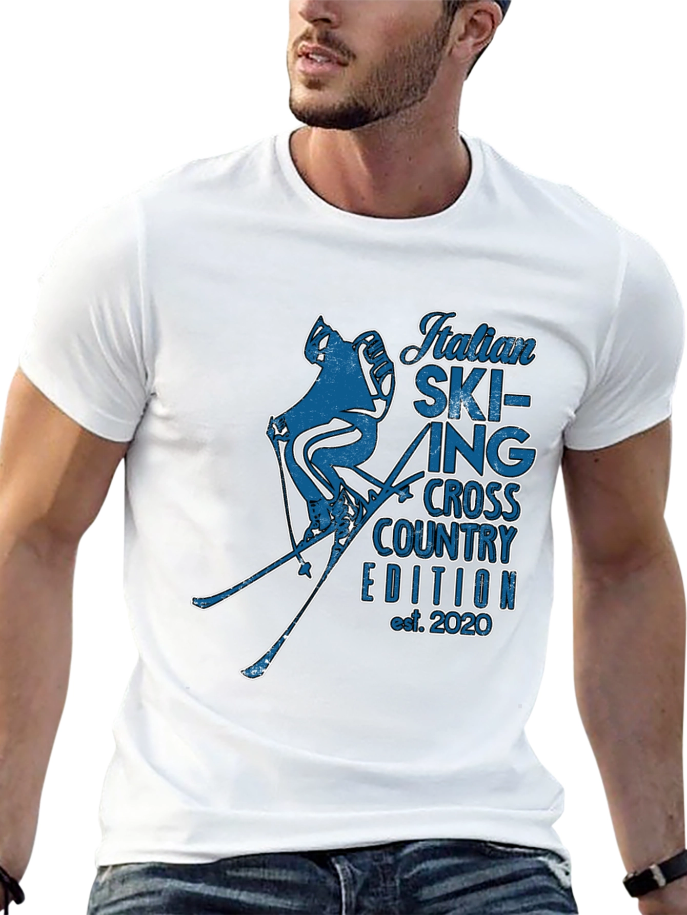 Italian Skiing Cross Country Edition T-Shirt
