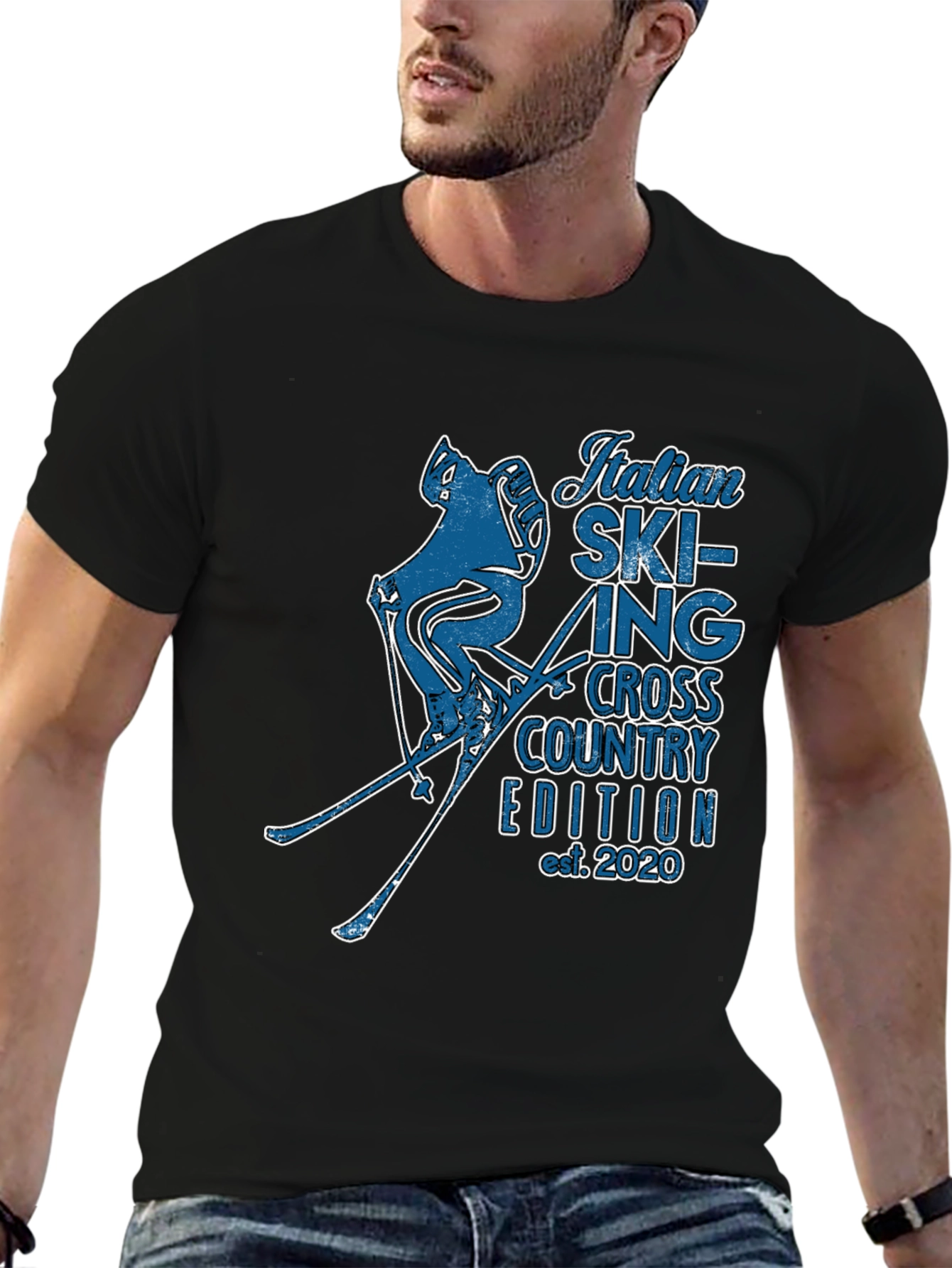 Italian Skiing Cross Country Edition T-Shirt