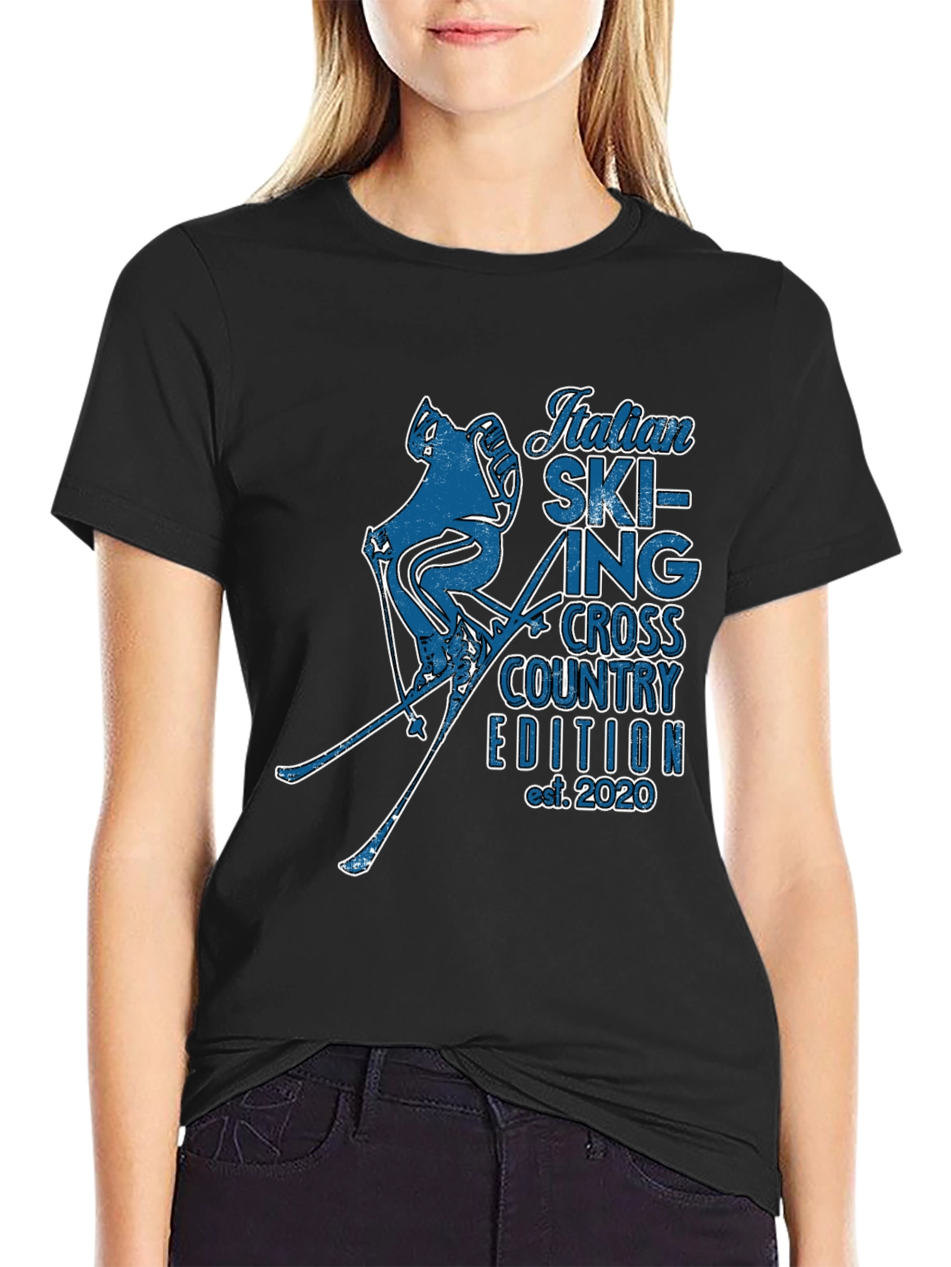 Italian Skiing Cross Country Edition T-Shirt