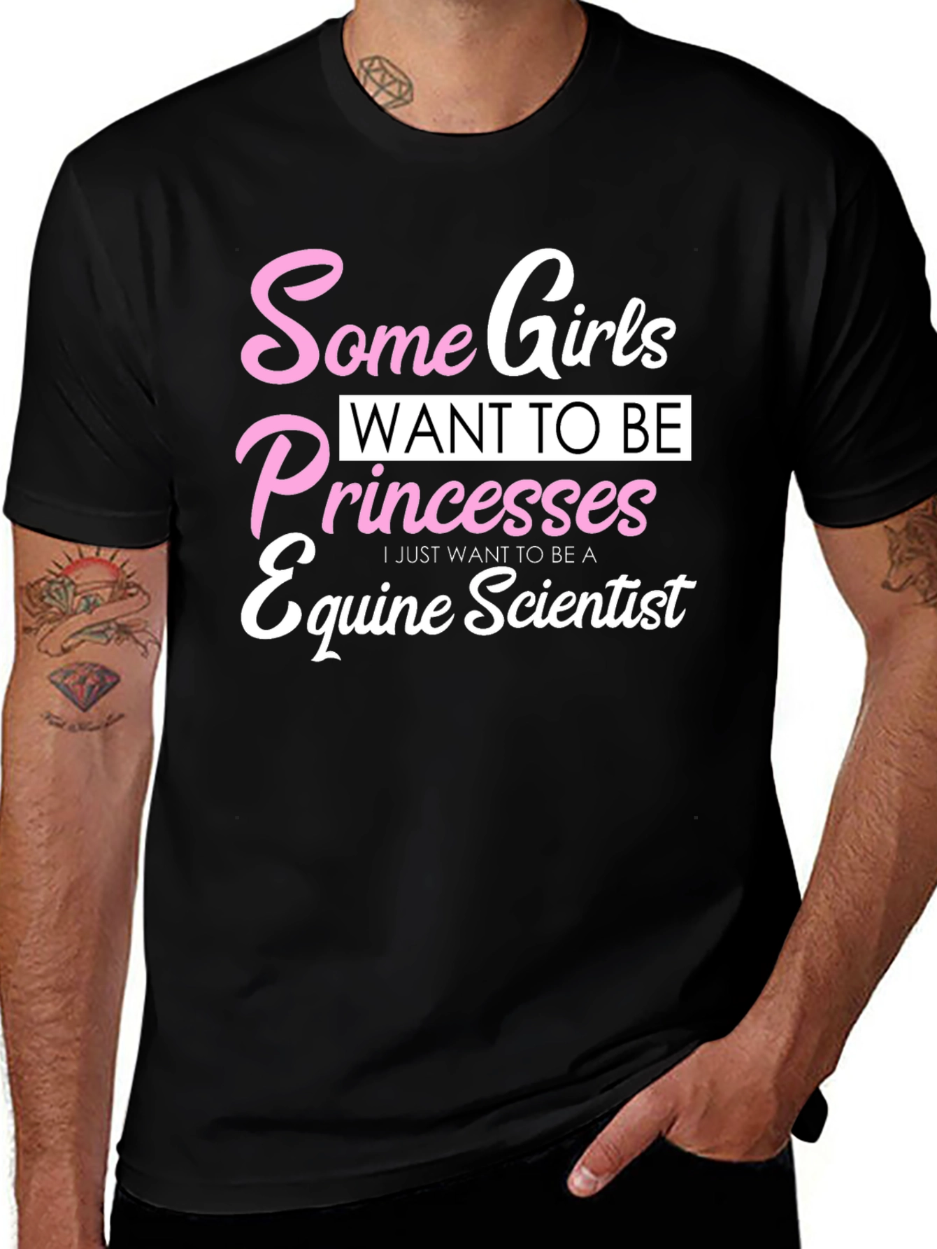 Equine Scientist Womens T-Shirt