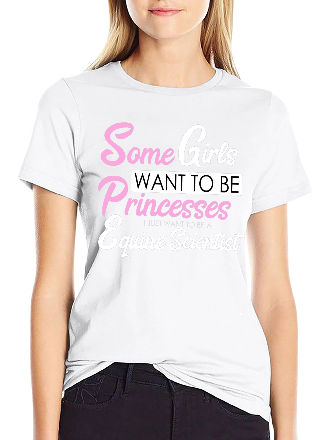 Equine Scientist Womens T-Shirt