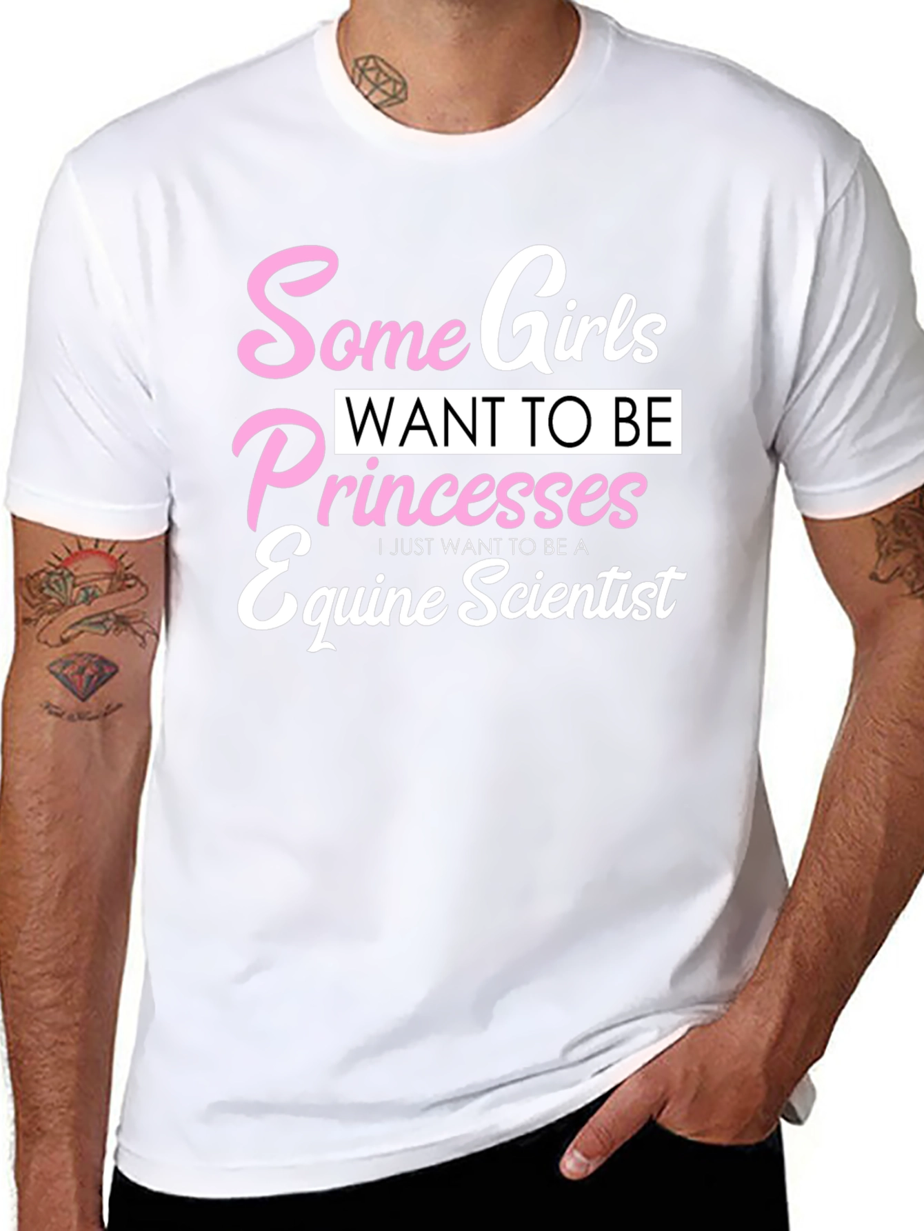 Equine Scientist Womens T-Shirt