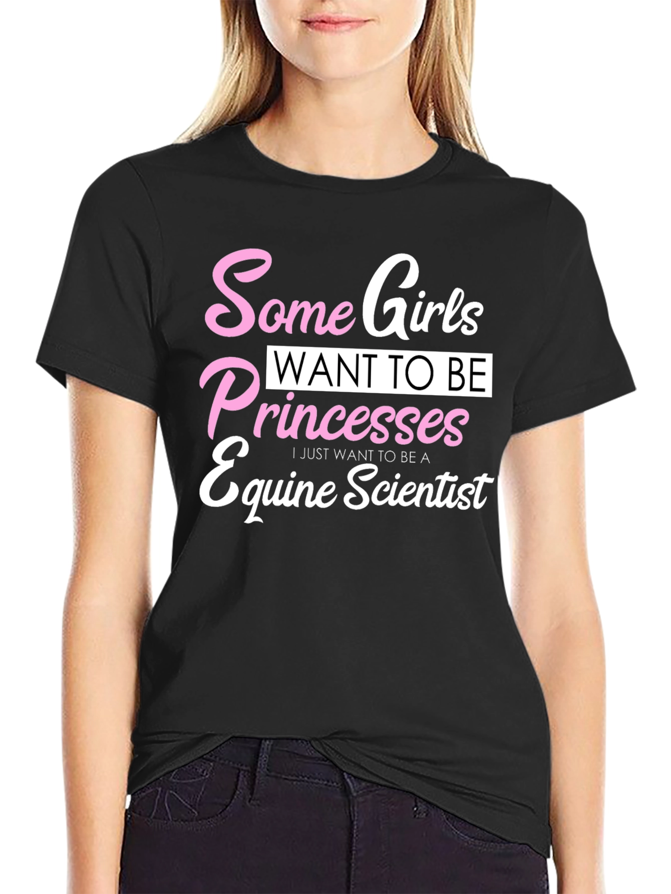 Equine Scientist Womens T-Shirt