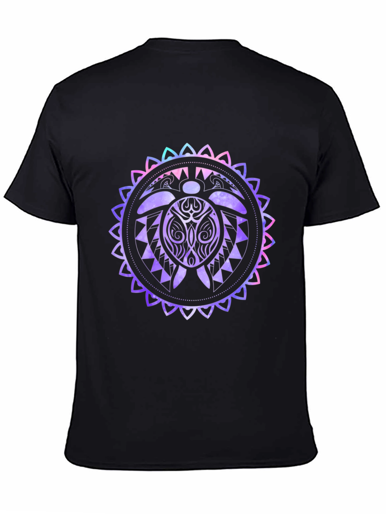 Sea Turtle Mandala Graphic T-Shirt