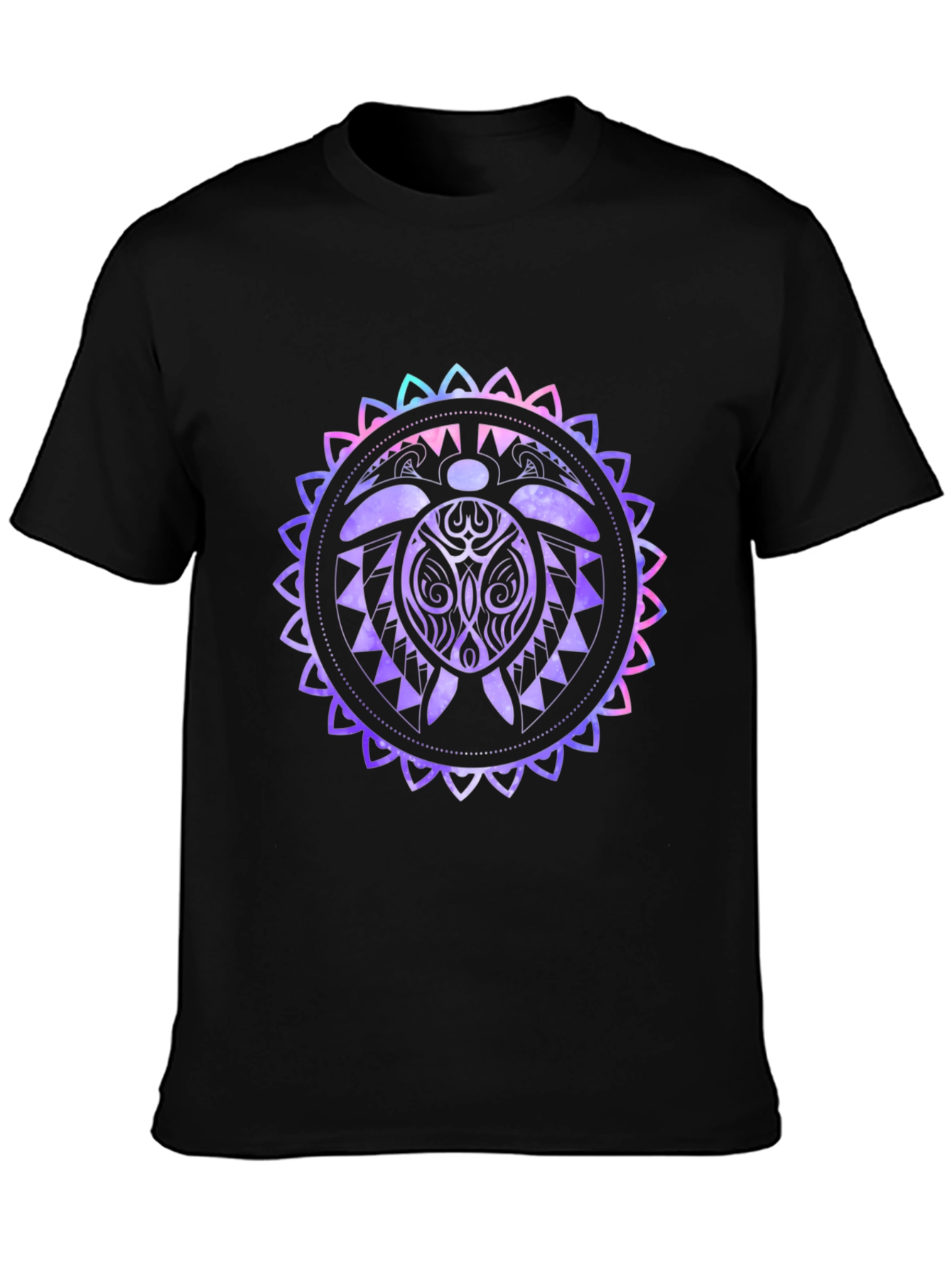 Sea Turtle Mandala Graphic T-Shirt