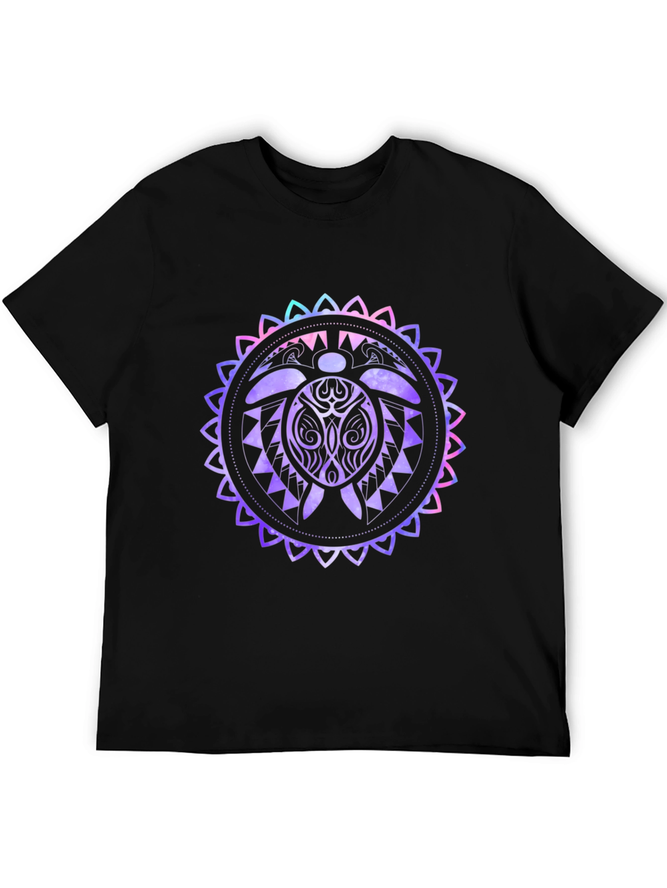 Sea Turtle Mandala Graphic T-Shirt