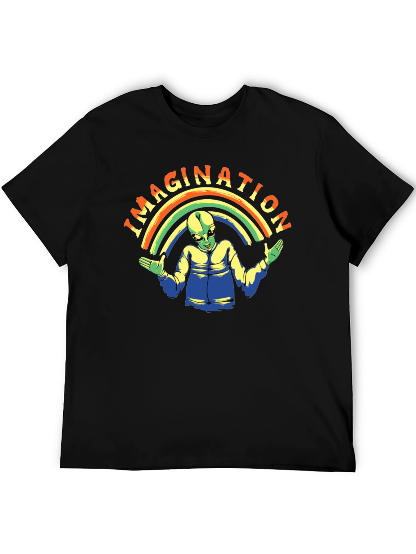 Imagination Alien Graphic T-Shirt - Premium Cotton Tee
